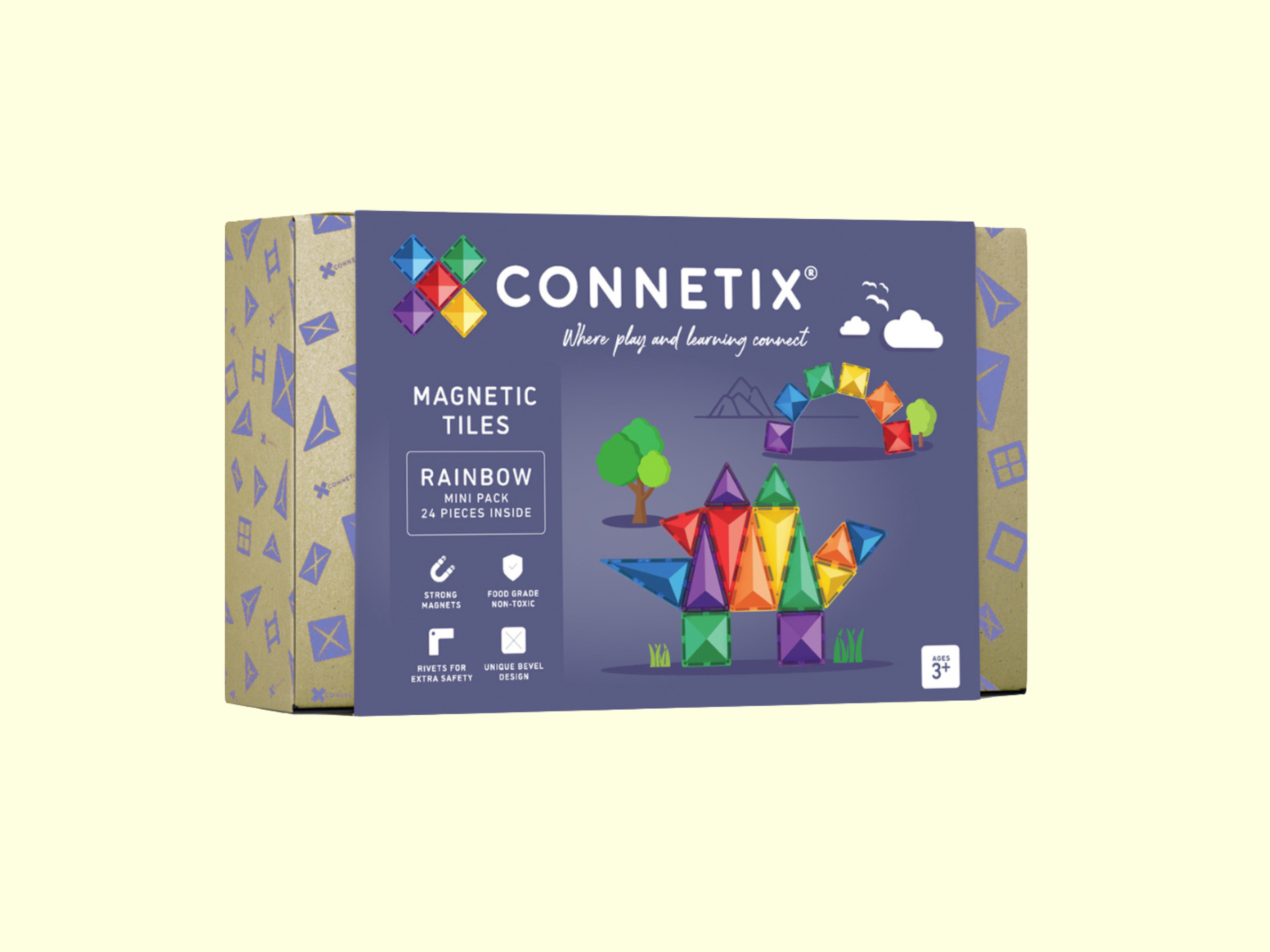 Connetix Rainbow Mini Pack 24 Pieces