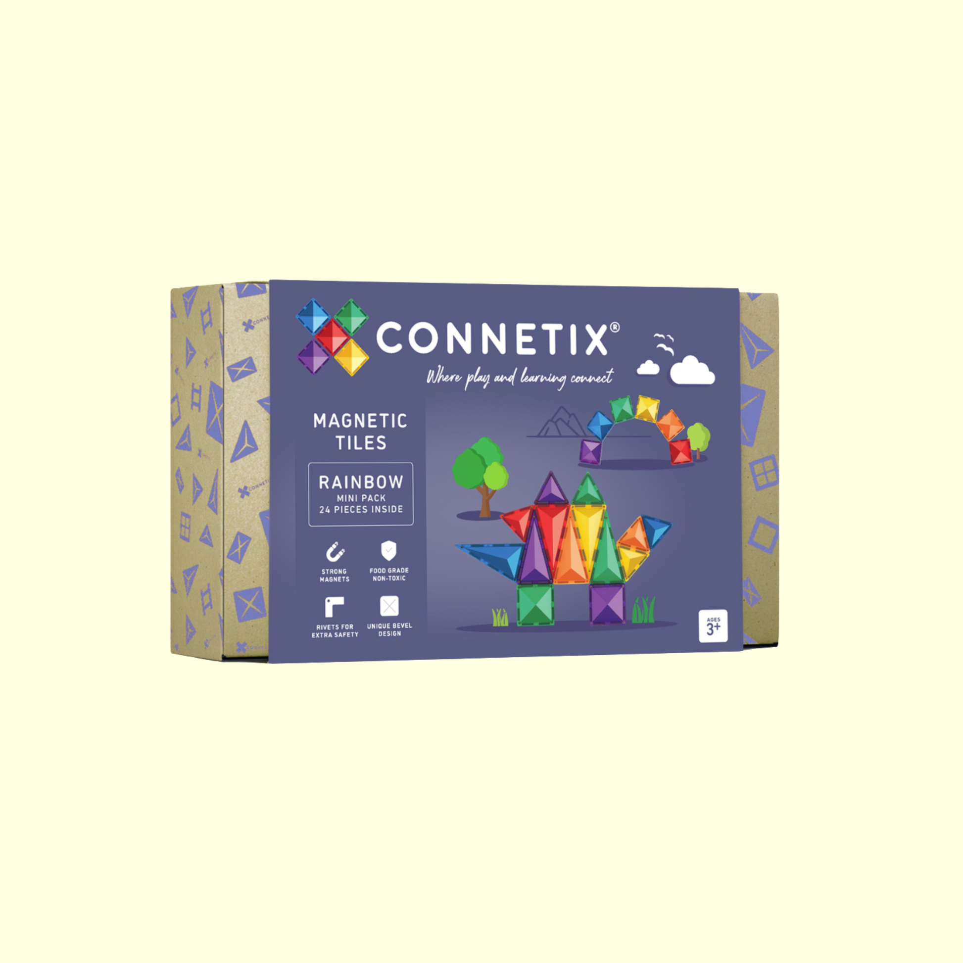 Connetix Rainbow Mini Pack 24 Pieces