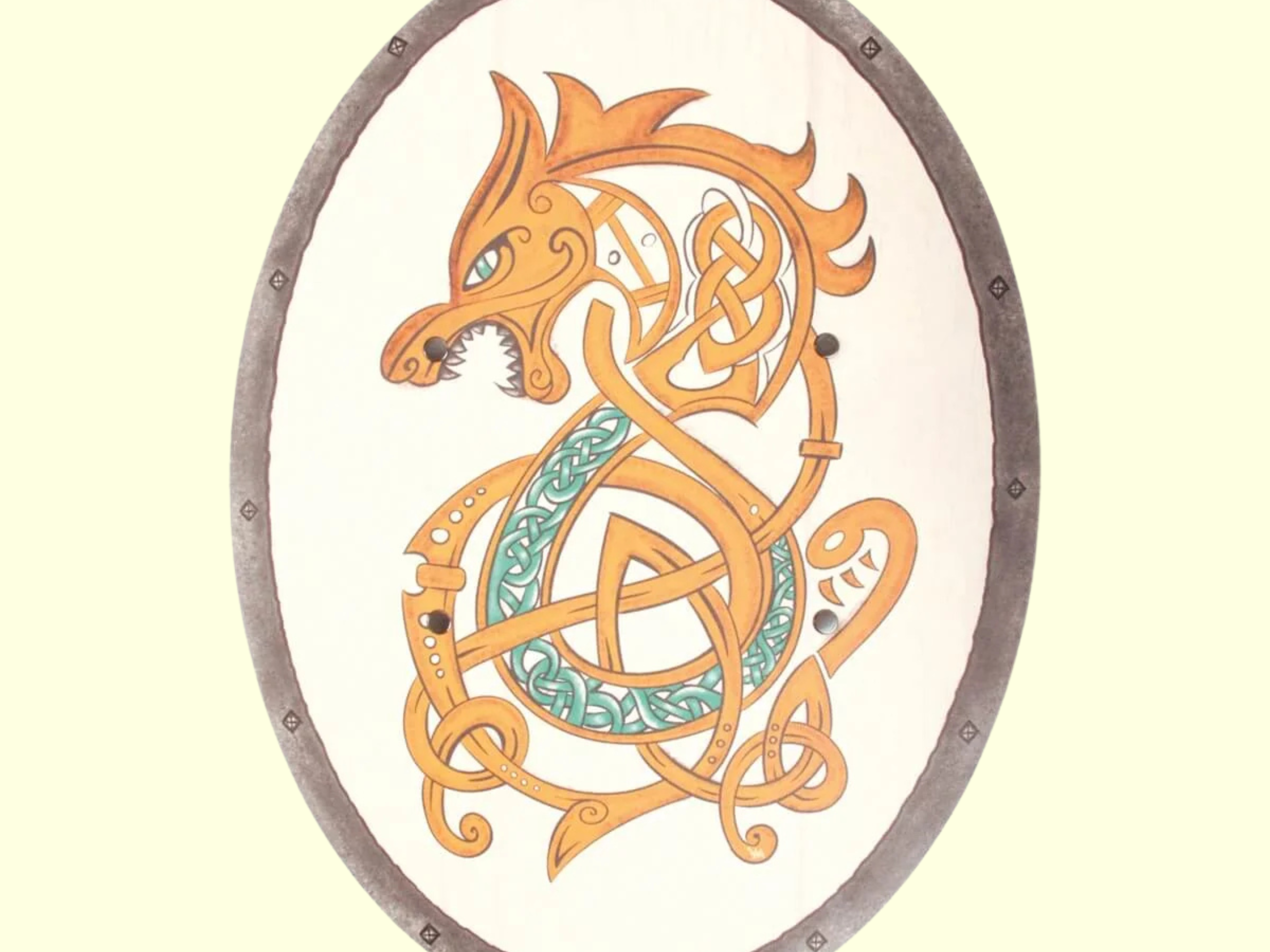 VAH Celtic Cormac Dragon Shield