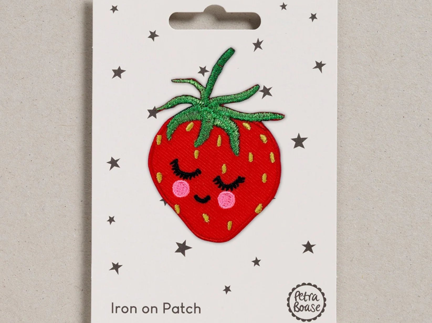 Iron On Patch - Strawberry