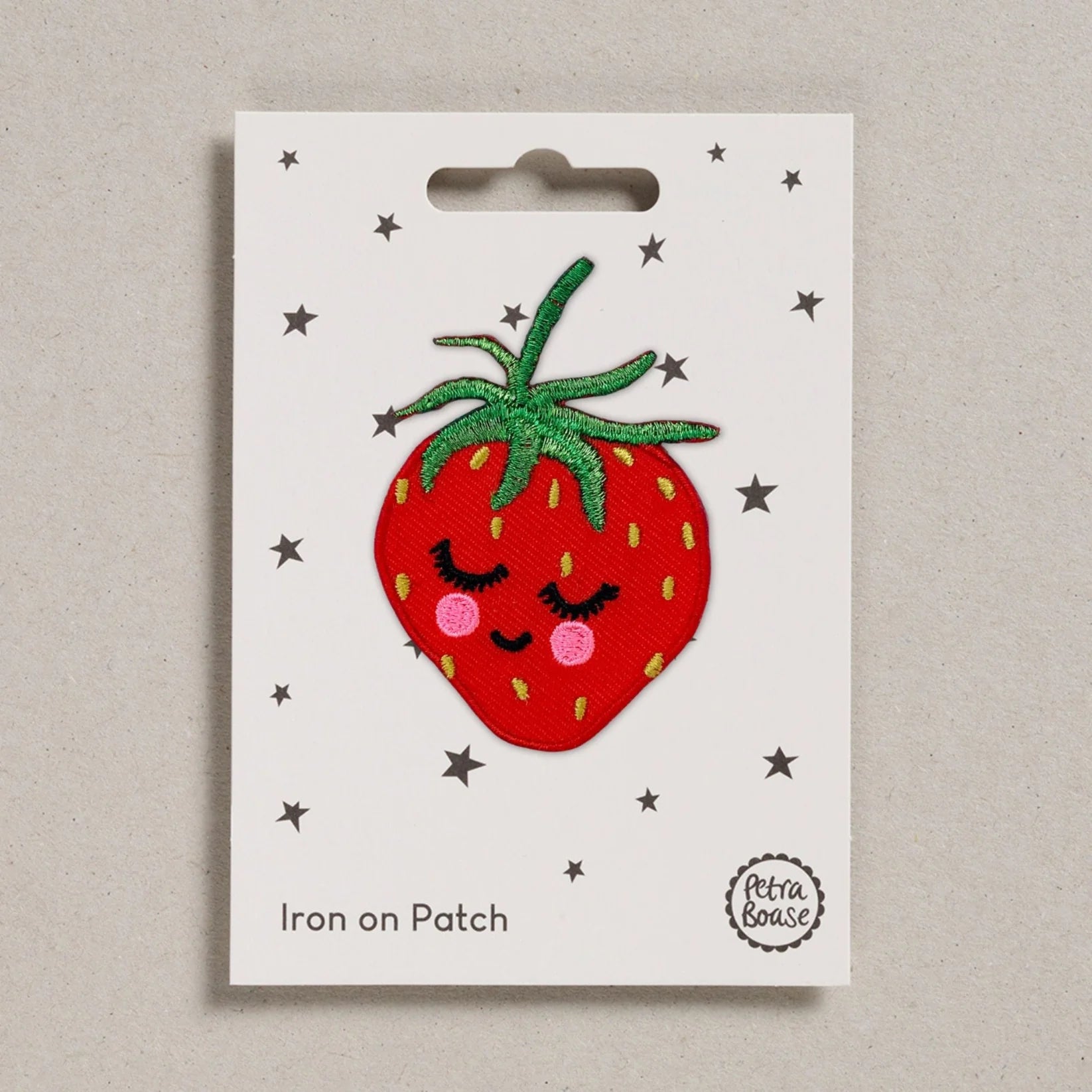 Iron On Patch - Strawberry