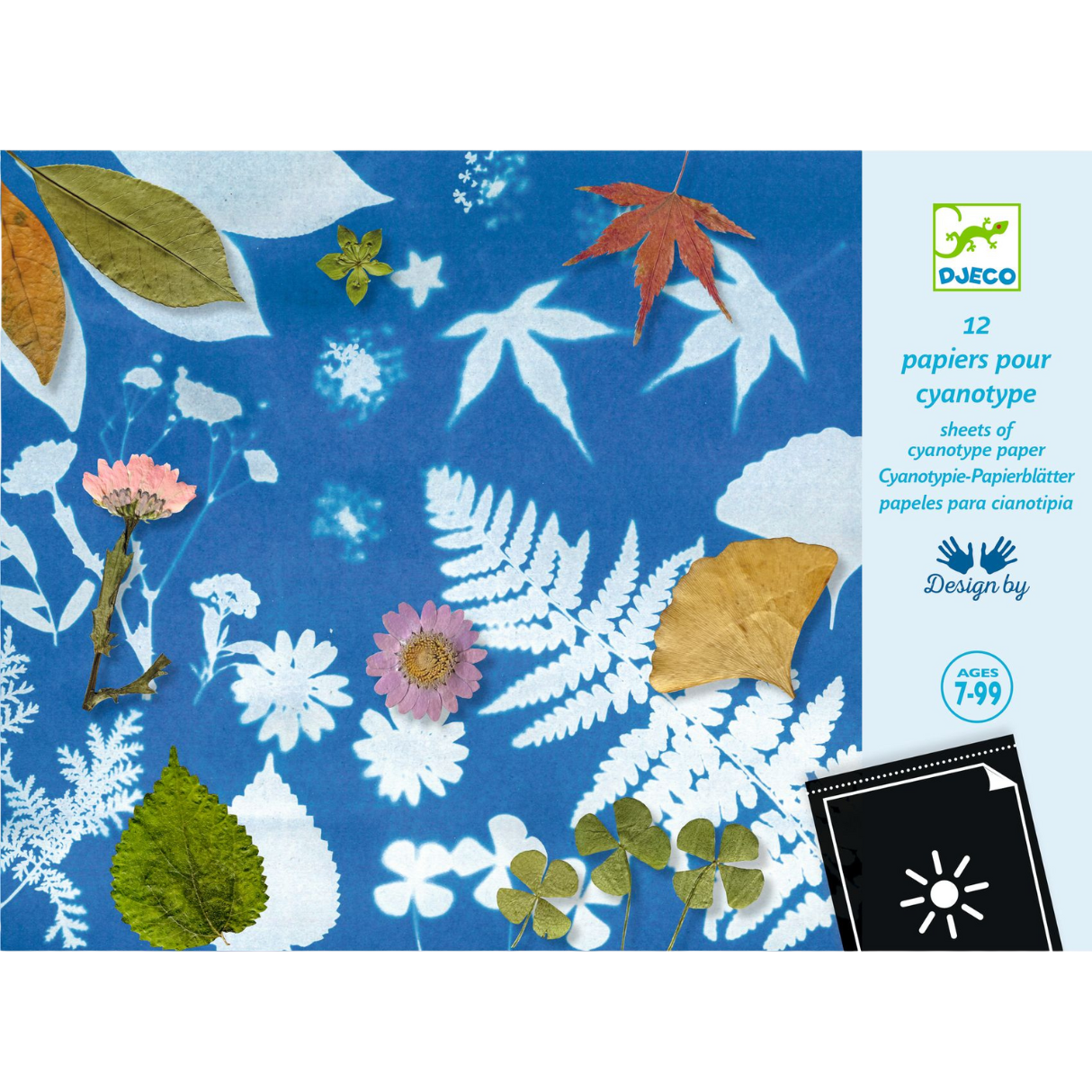 Djeco Cyanotype Paper Refills