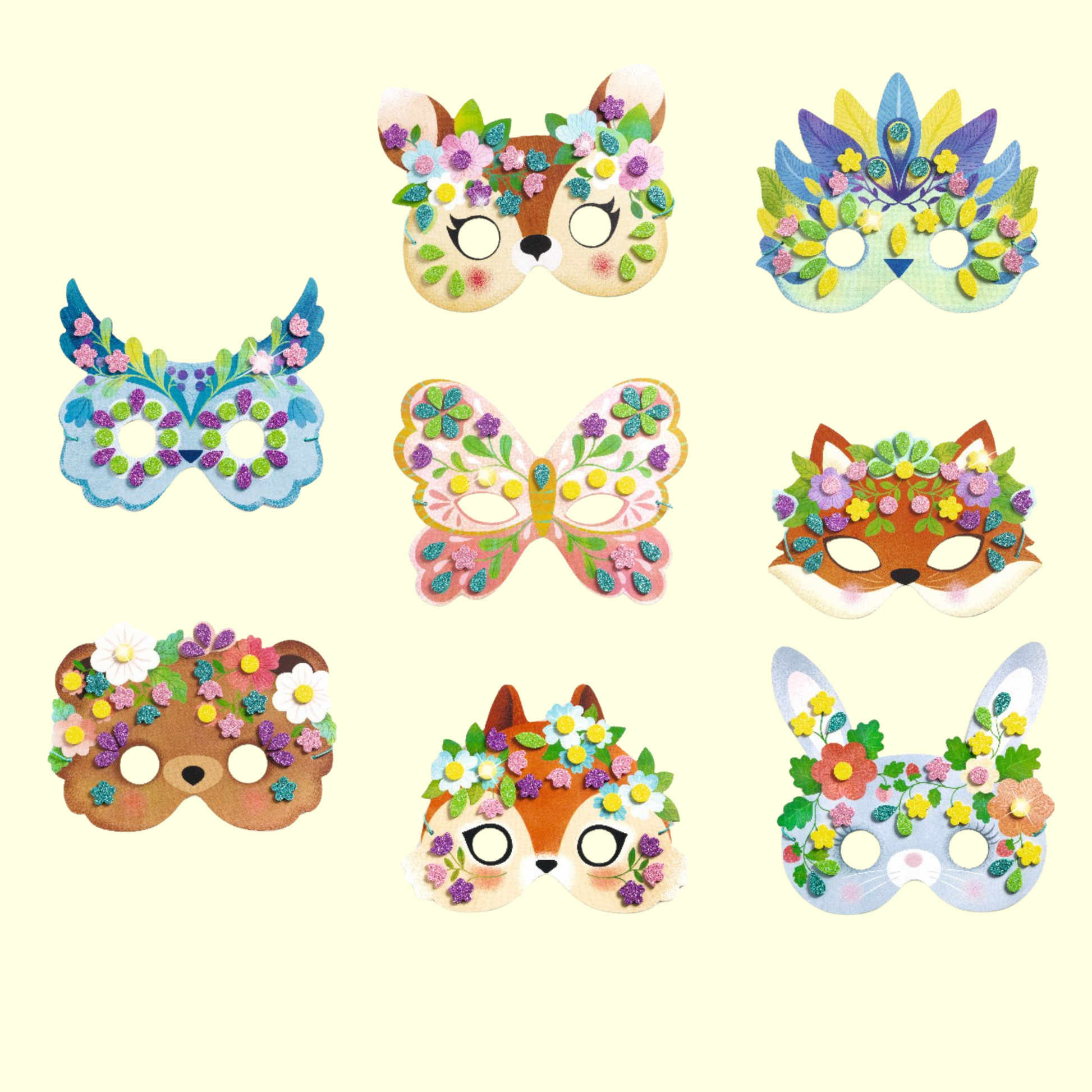 Djeco DIY Masks - Forest Animals