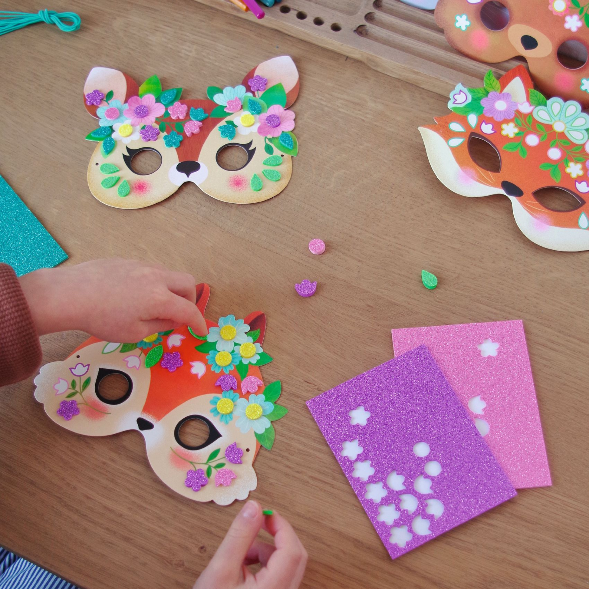 Djeco DIY Masks - Forest Animals