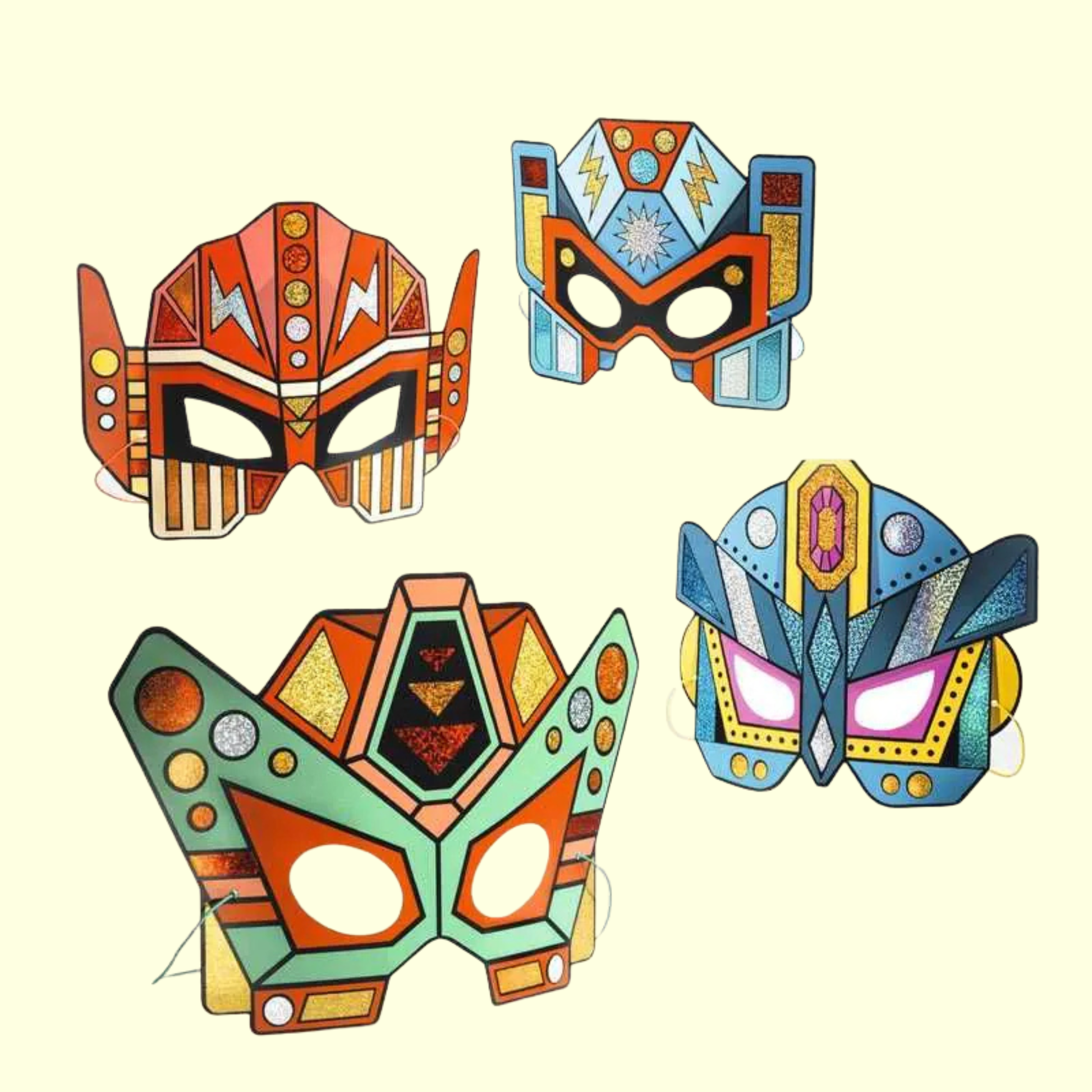Djeco DIY Masks - Super Robots