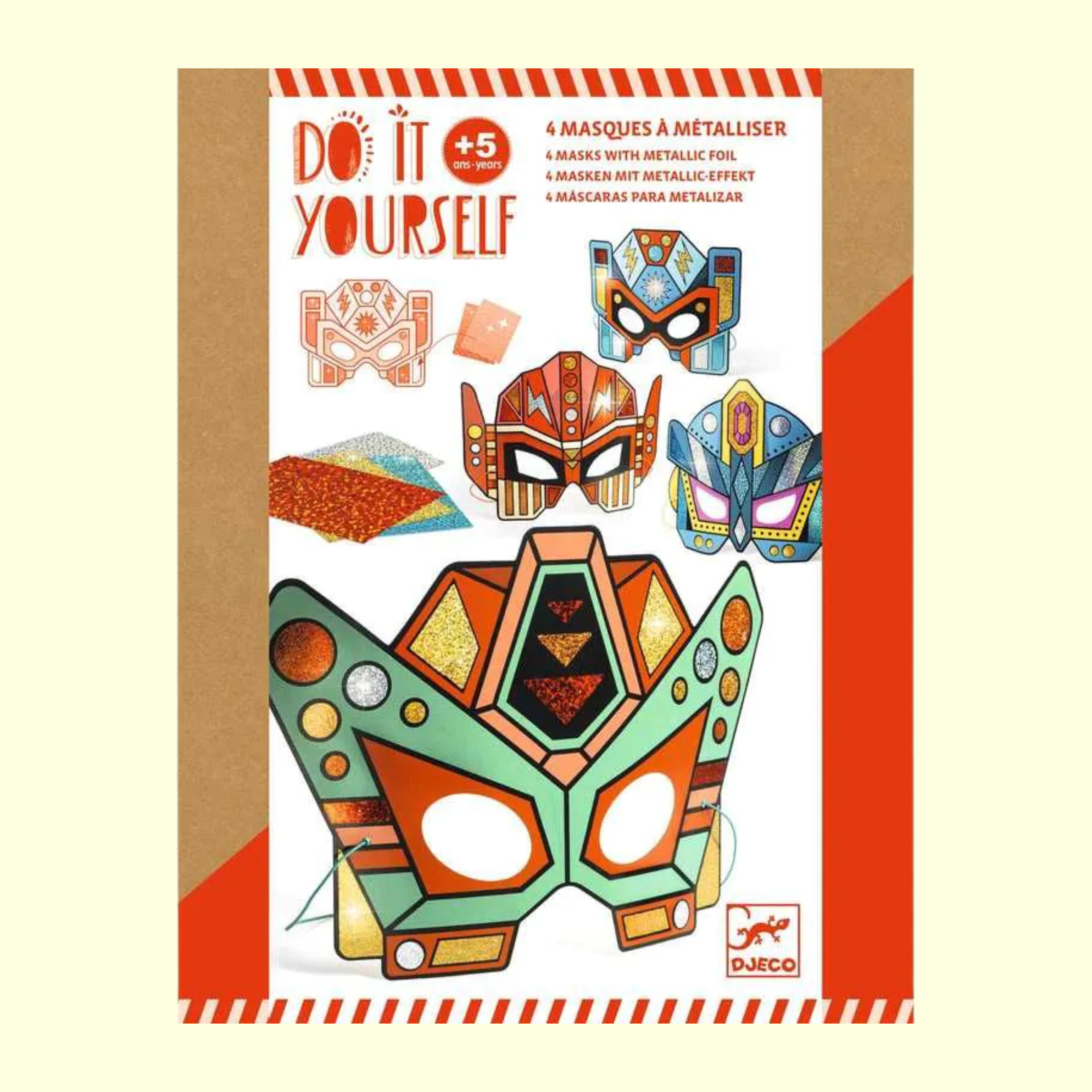 Djeco DIY Masks - Super Robots