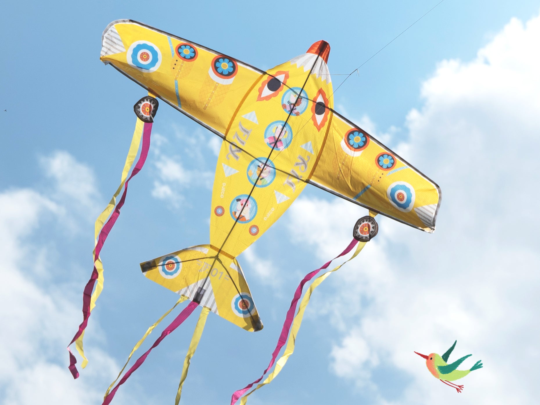 Djeco Maxi Plane Kite