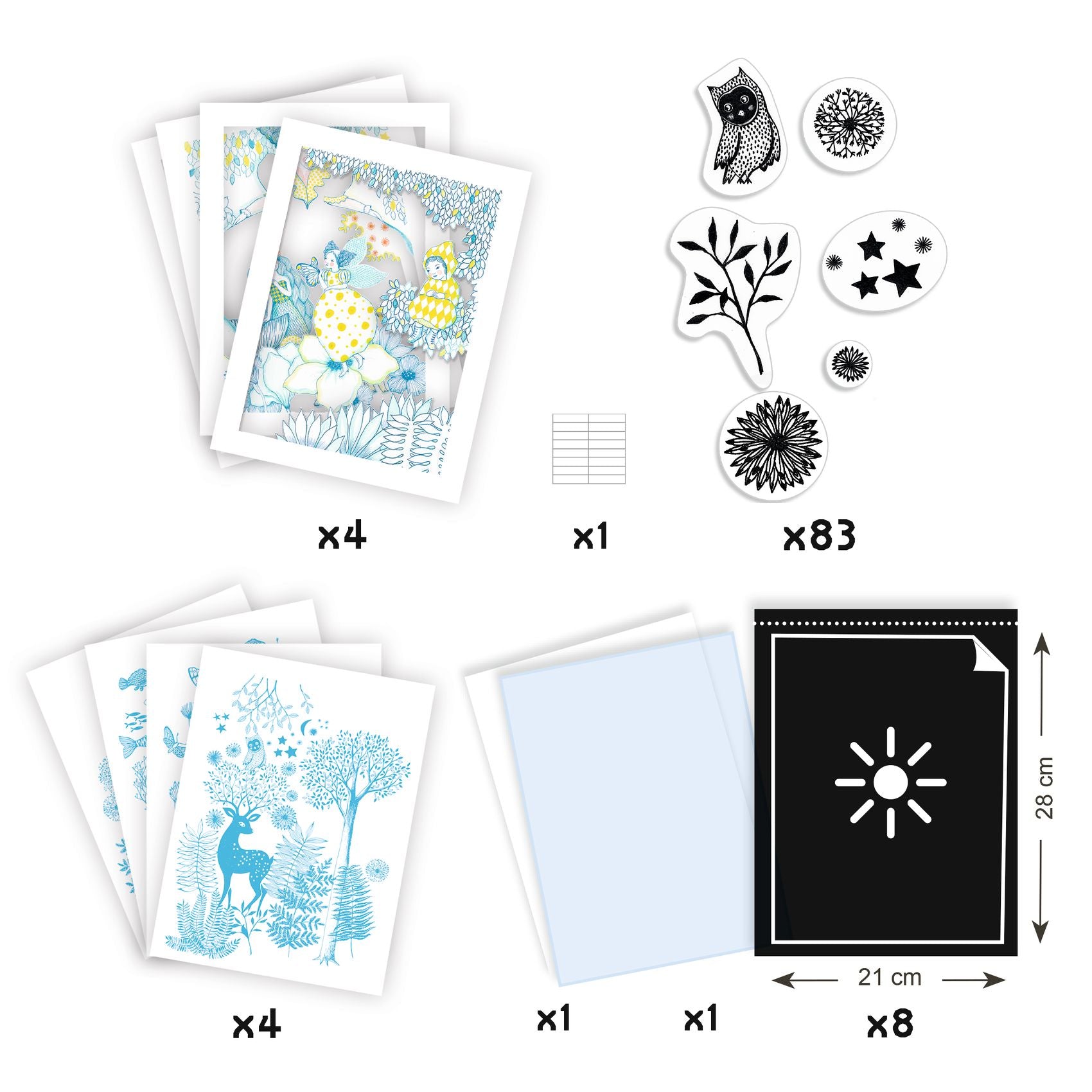 Au Clair De La Lune Cyanotype Kit