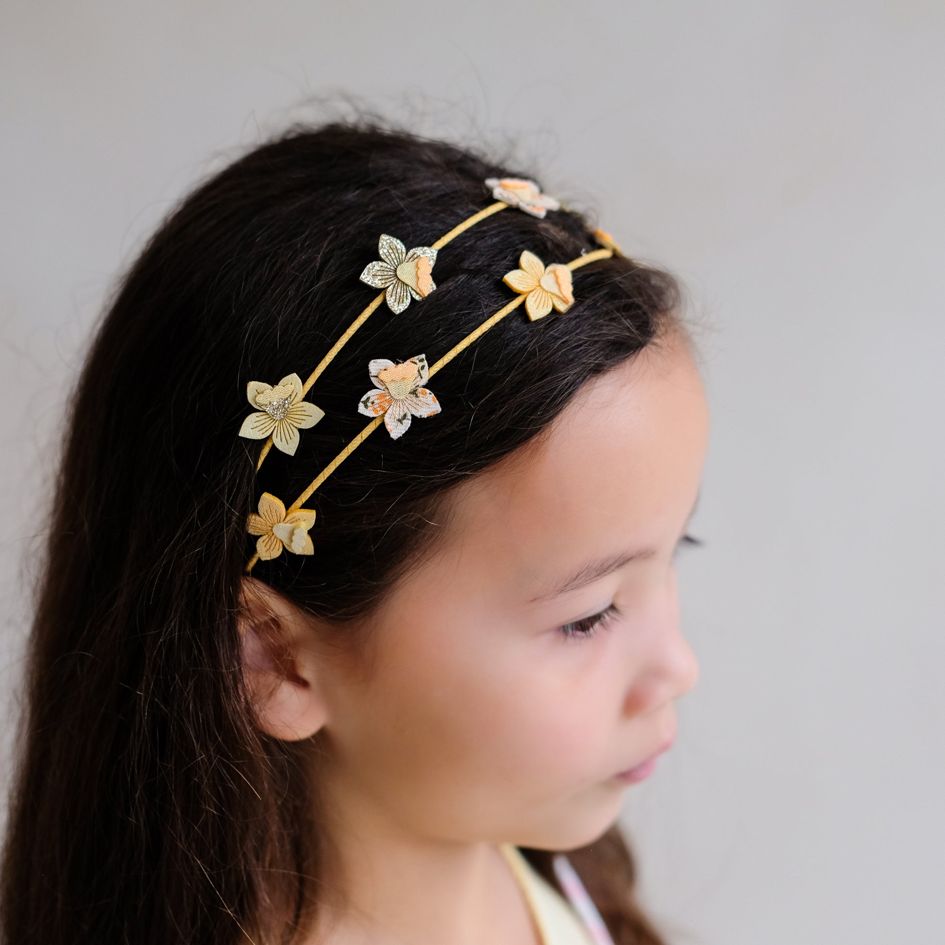Mimi & Lula Daffodil Double Alice Band