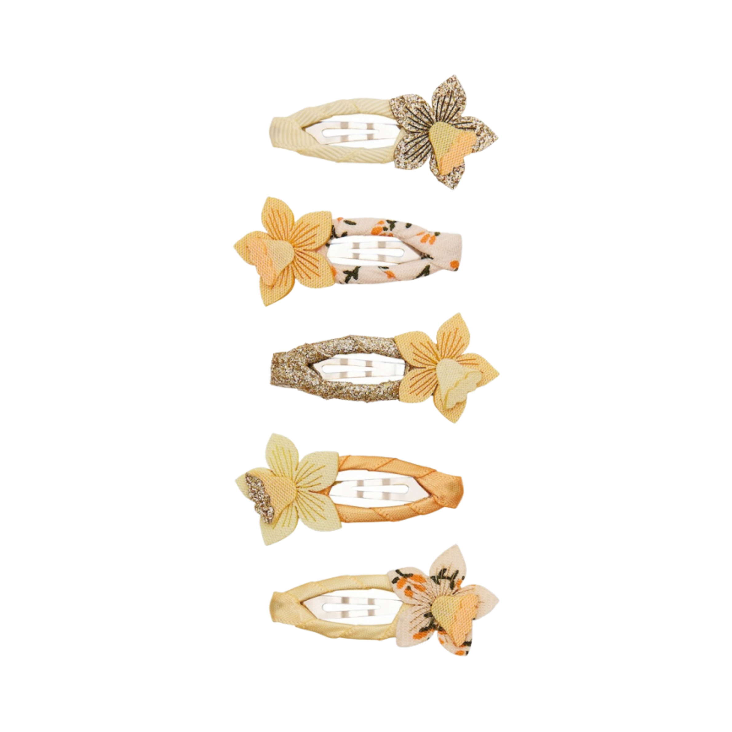 Mimi & Lula Daffodil Mini Clic Clacs Hair Clips