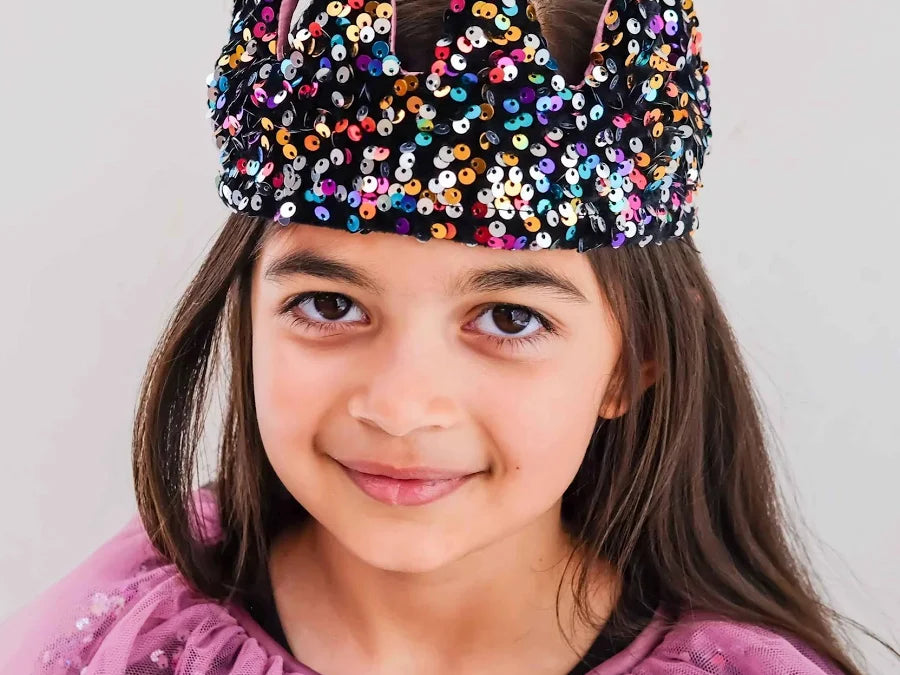 Mimi & Lula Dazzle Sequin Crown