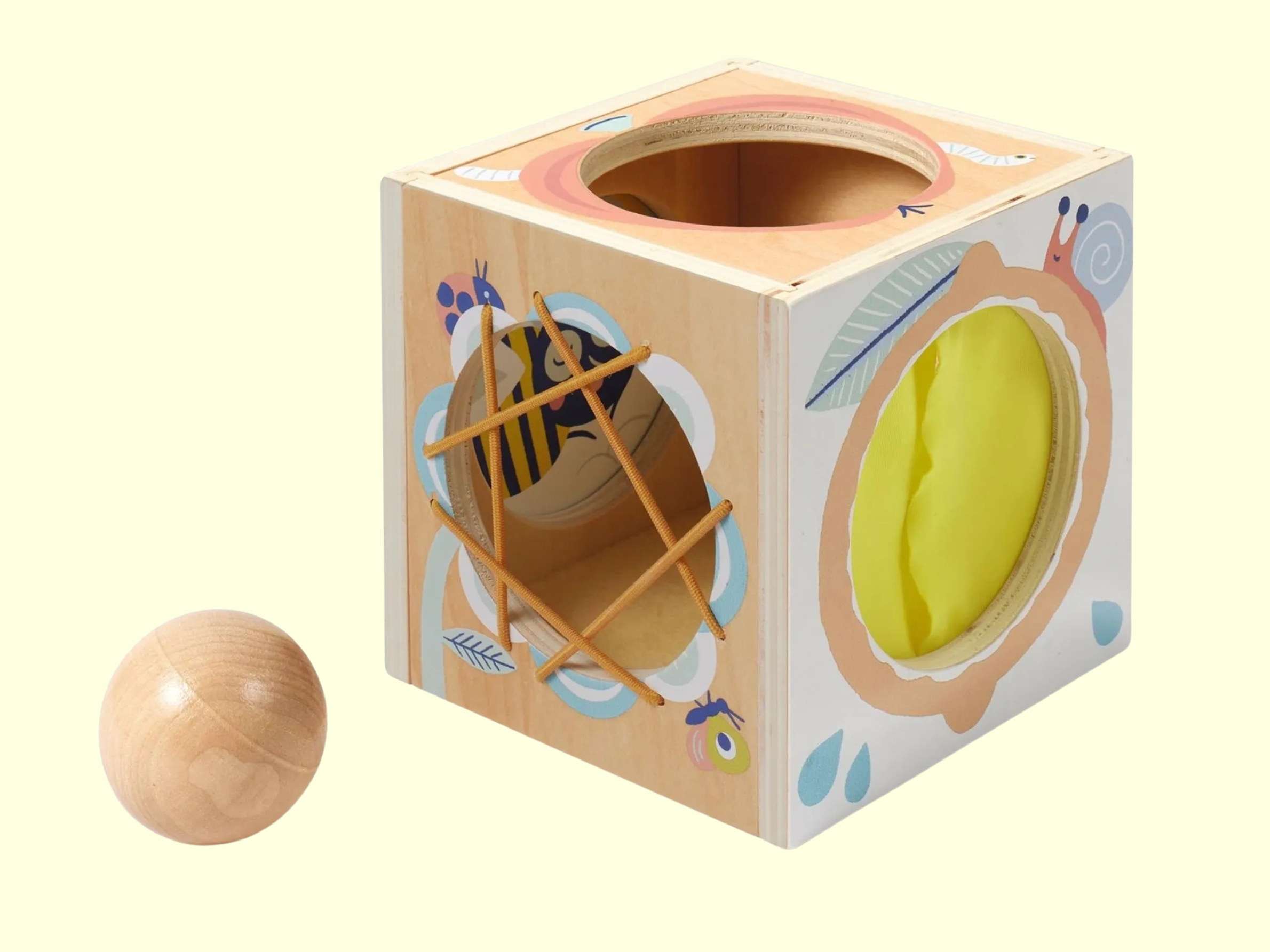 Djeco BabyBox Wooden Box Sorter