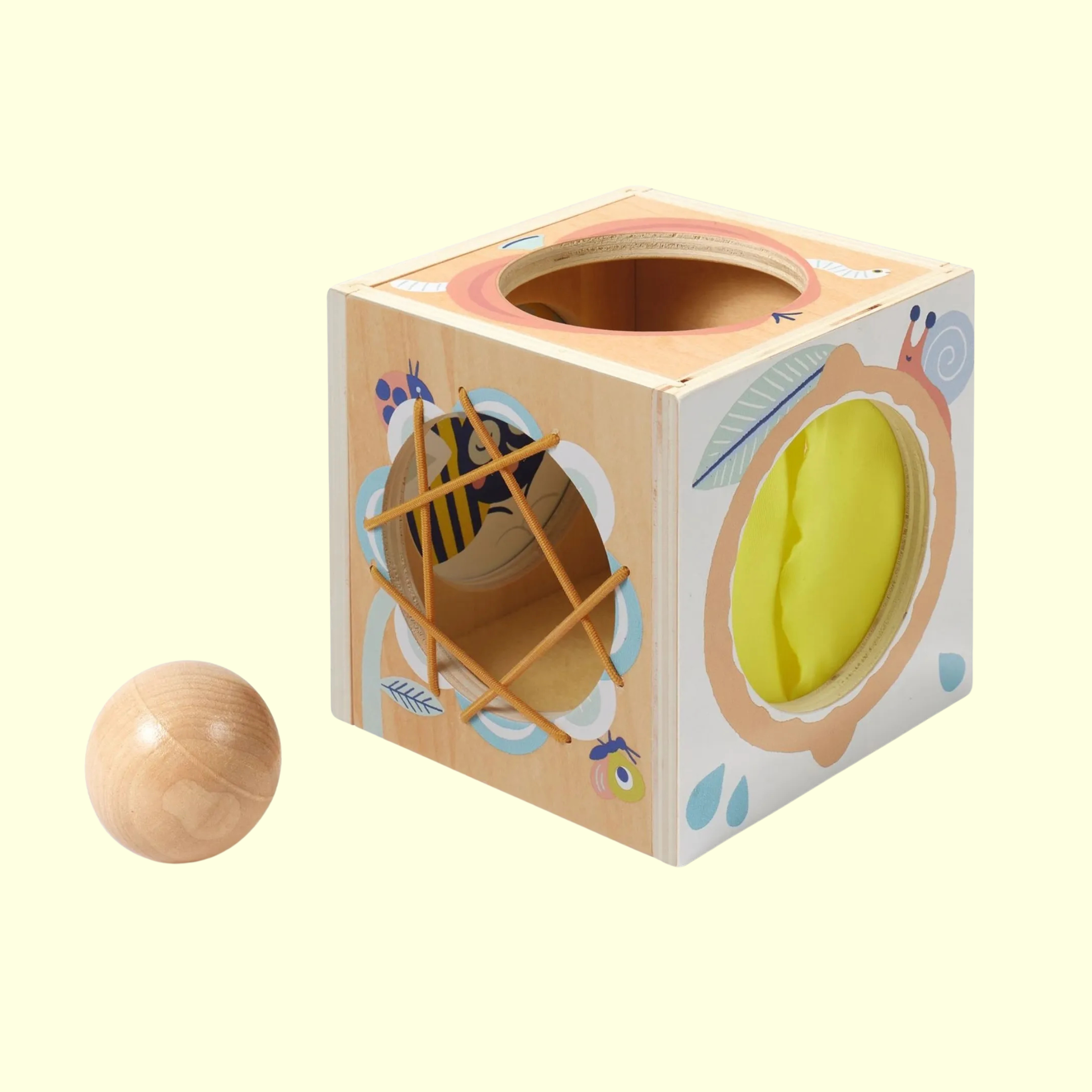 Djeco BabyBox Wooden Box Sorter