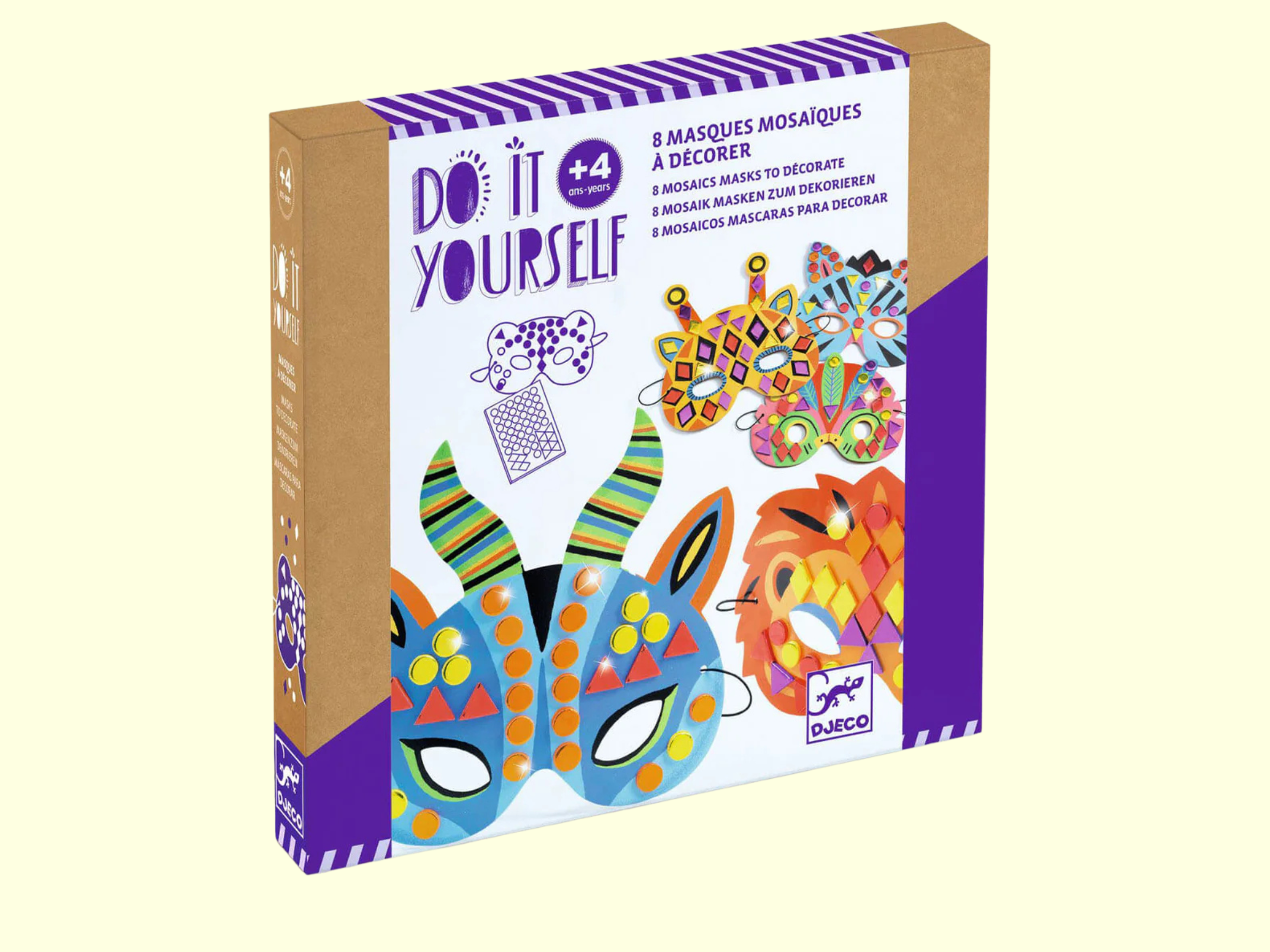 Djeco DIY Masks - Jungle Animals
