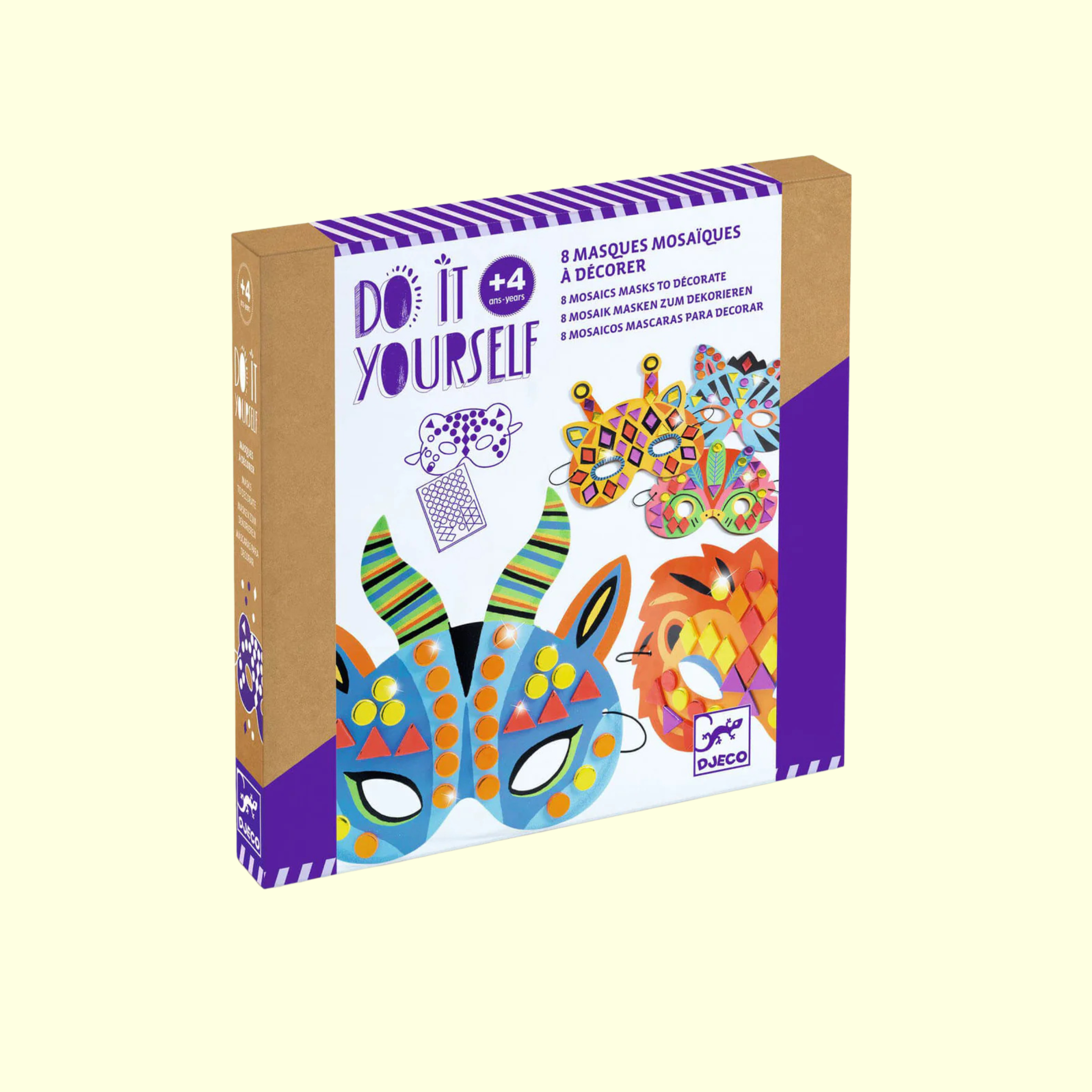 Djeco DIY Masks - Jungle Animals