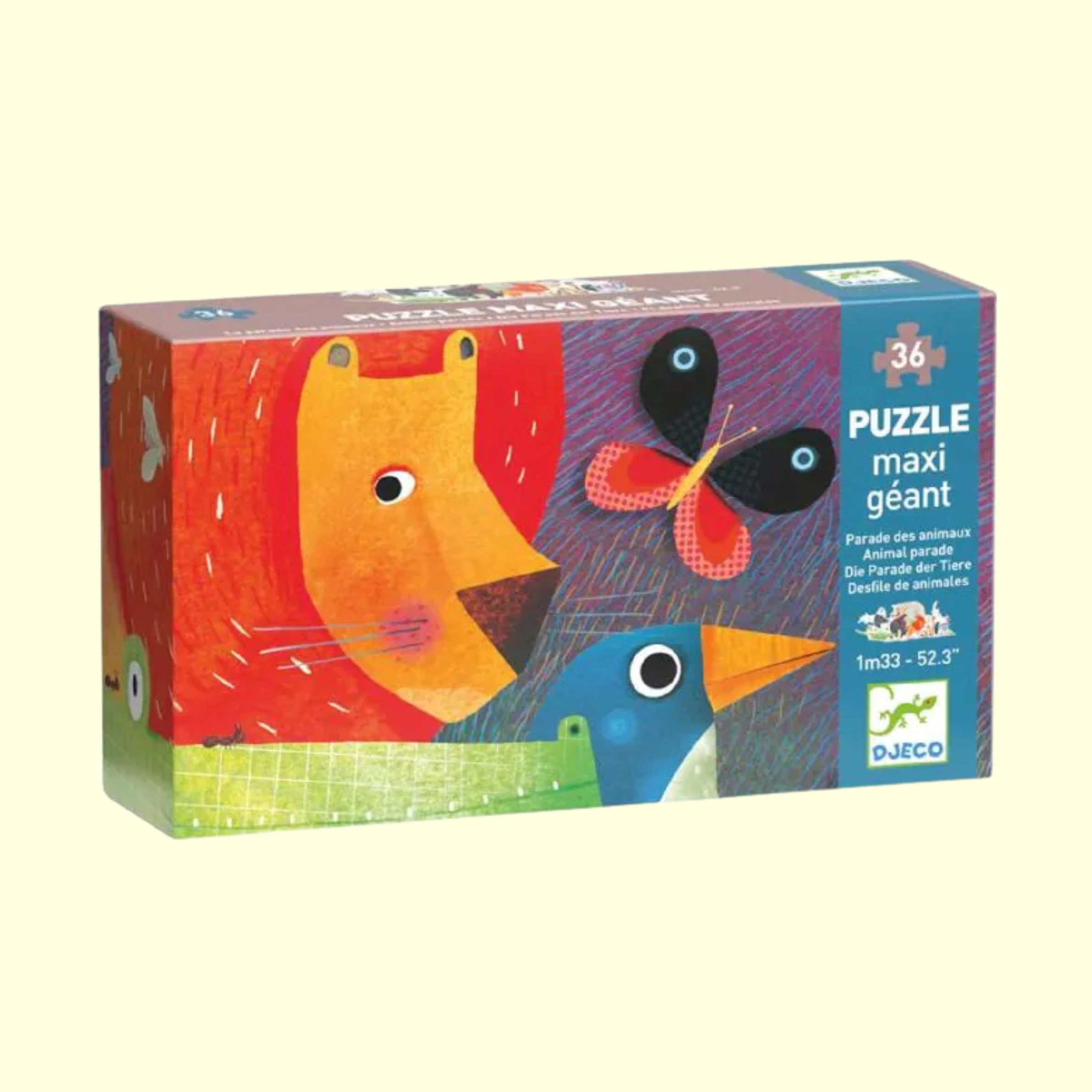 Djeco Giant Puzzle Animal Parade