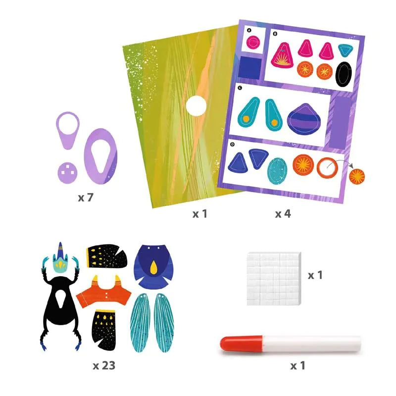 Djeco DIY Paper Bugs Kit