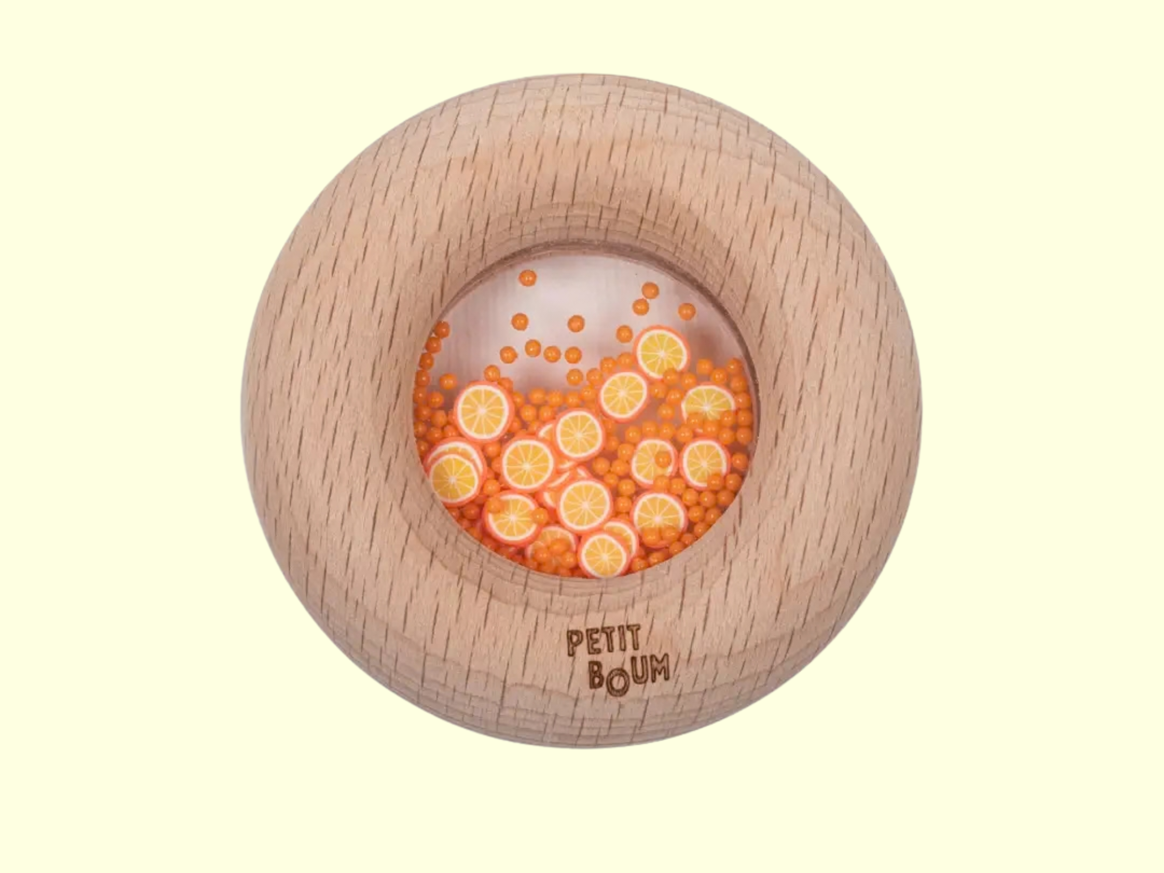 Petit Boum Sensory Donut - Oranges