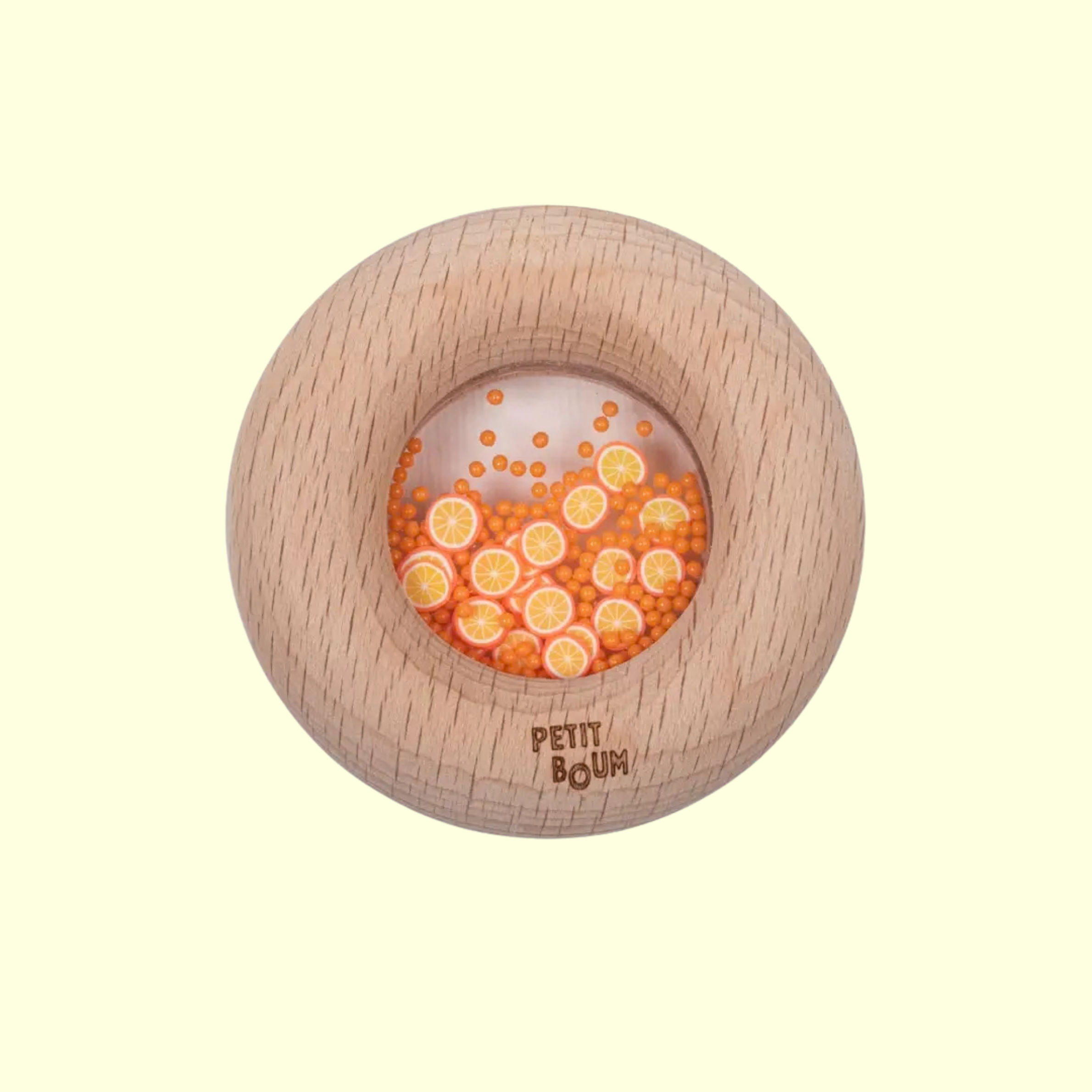Petit Boum Sensory Donut - Oranges