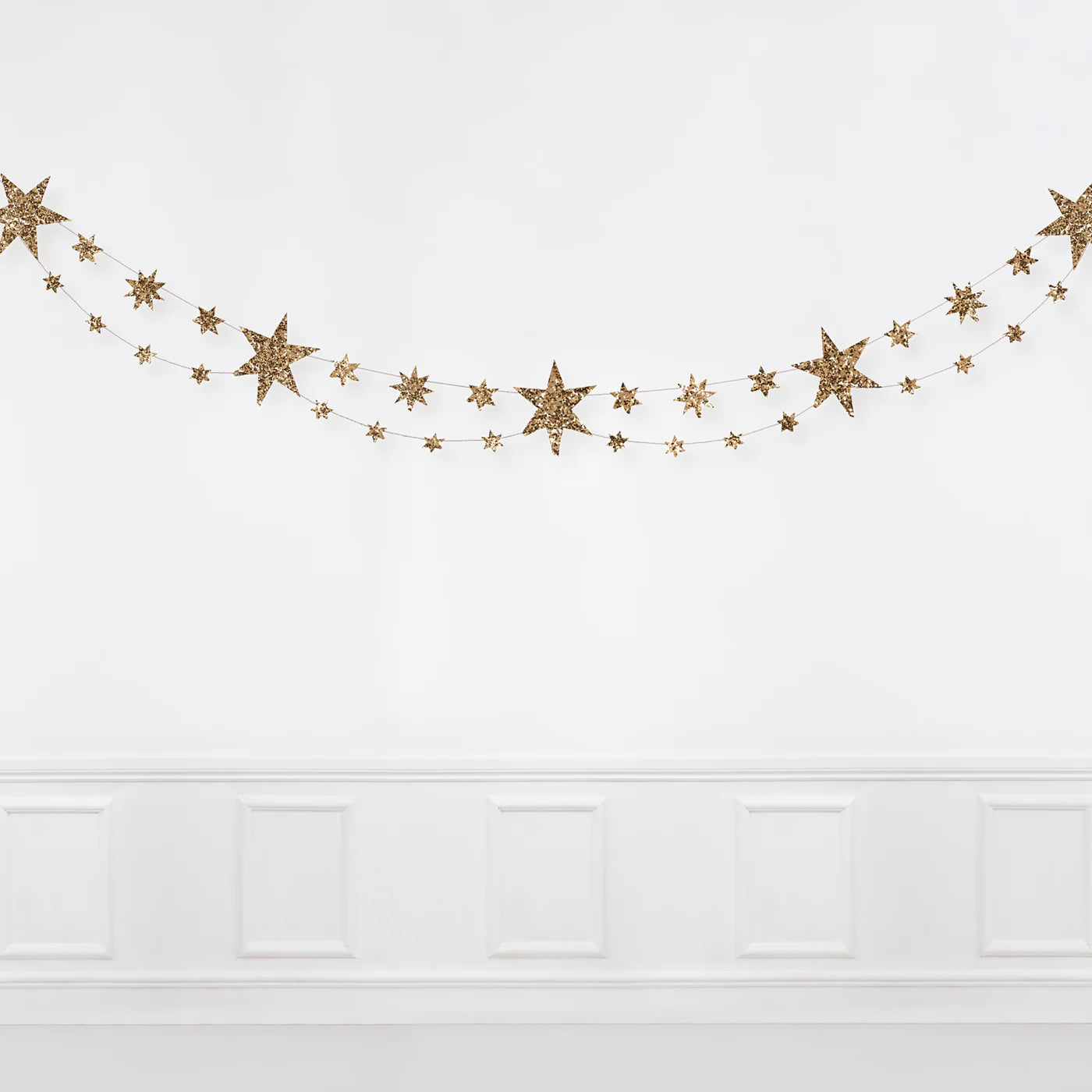 Meri Meri Eco Glitter Stars Garland