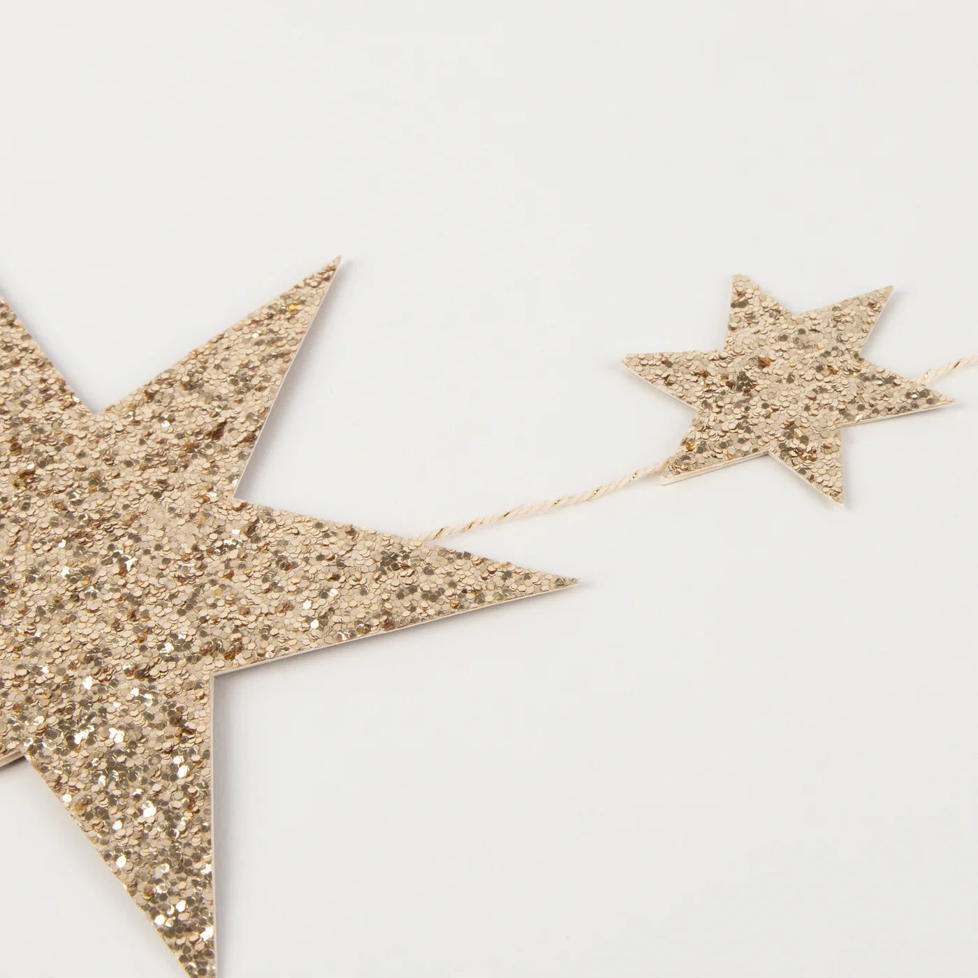 Meri Meri Eco Glitter Stars Garland