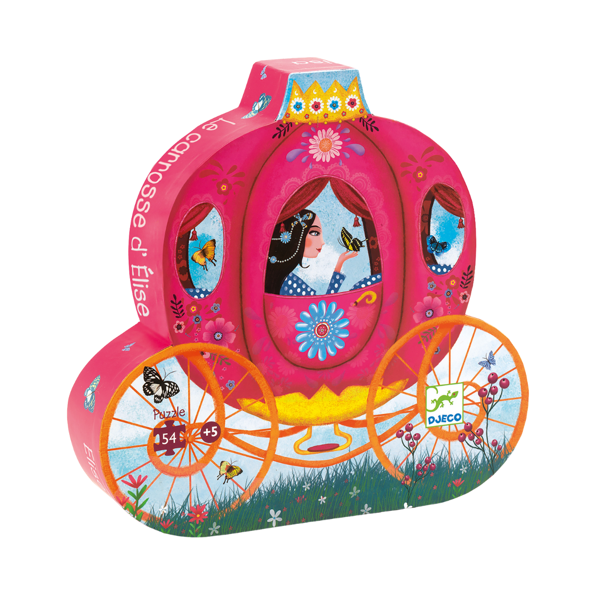Djeco Elise's Carriage 54 Piece Puzzles