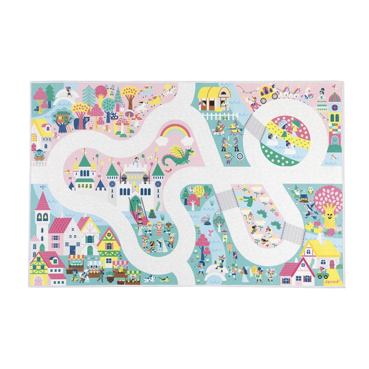 Janod Cross Roads Enchanted Kingdom Play Mat