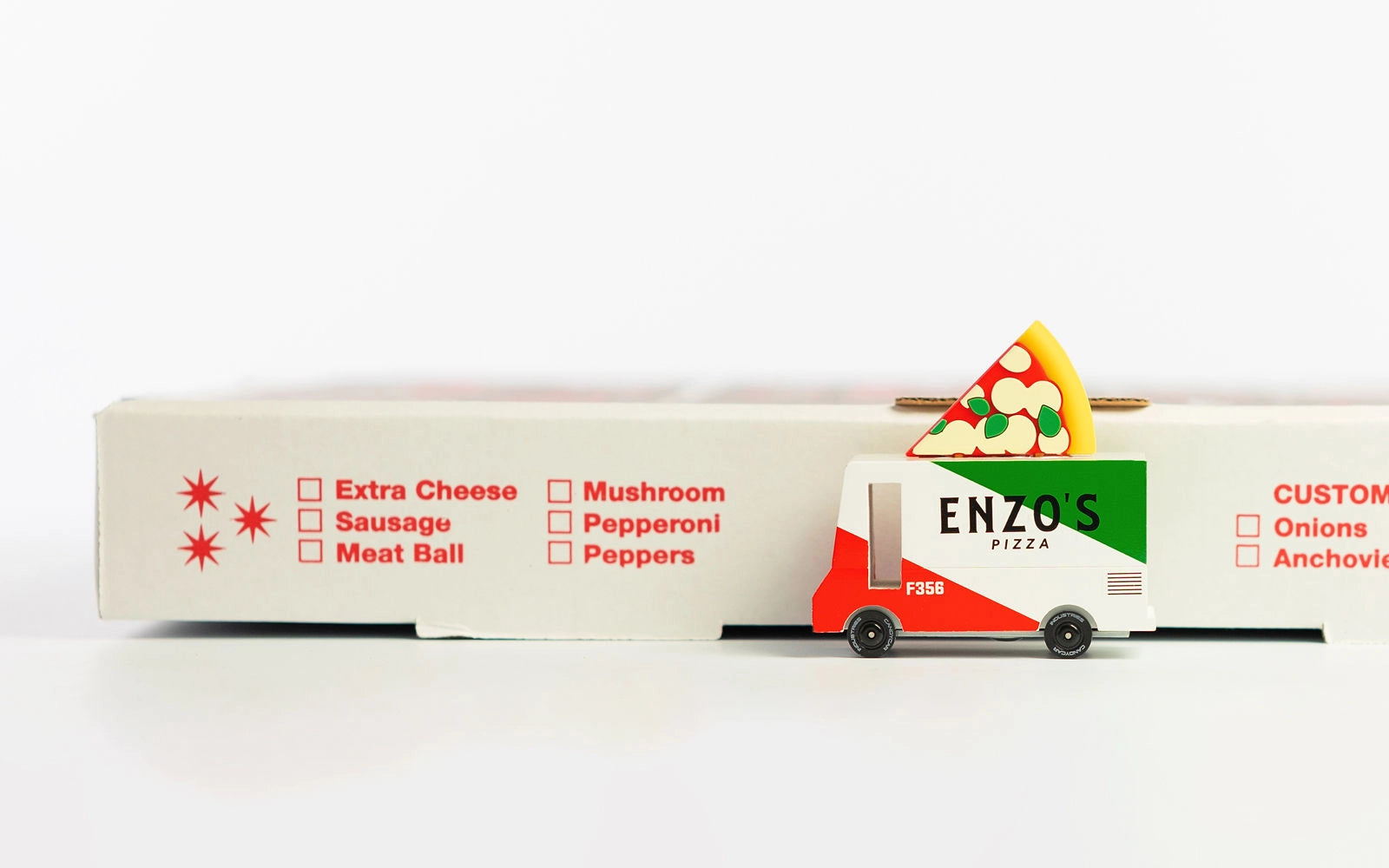 Candylab Enzos Pizza Van