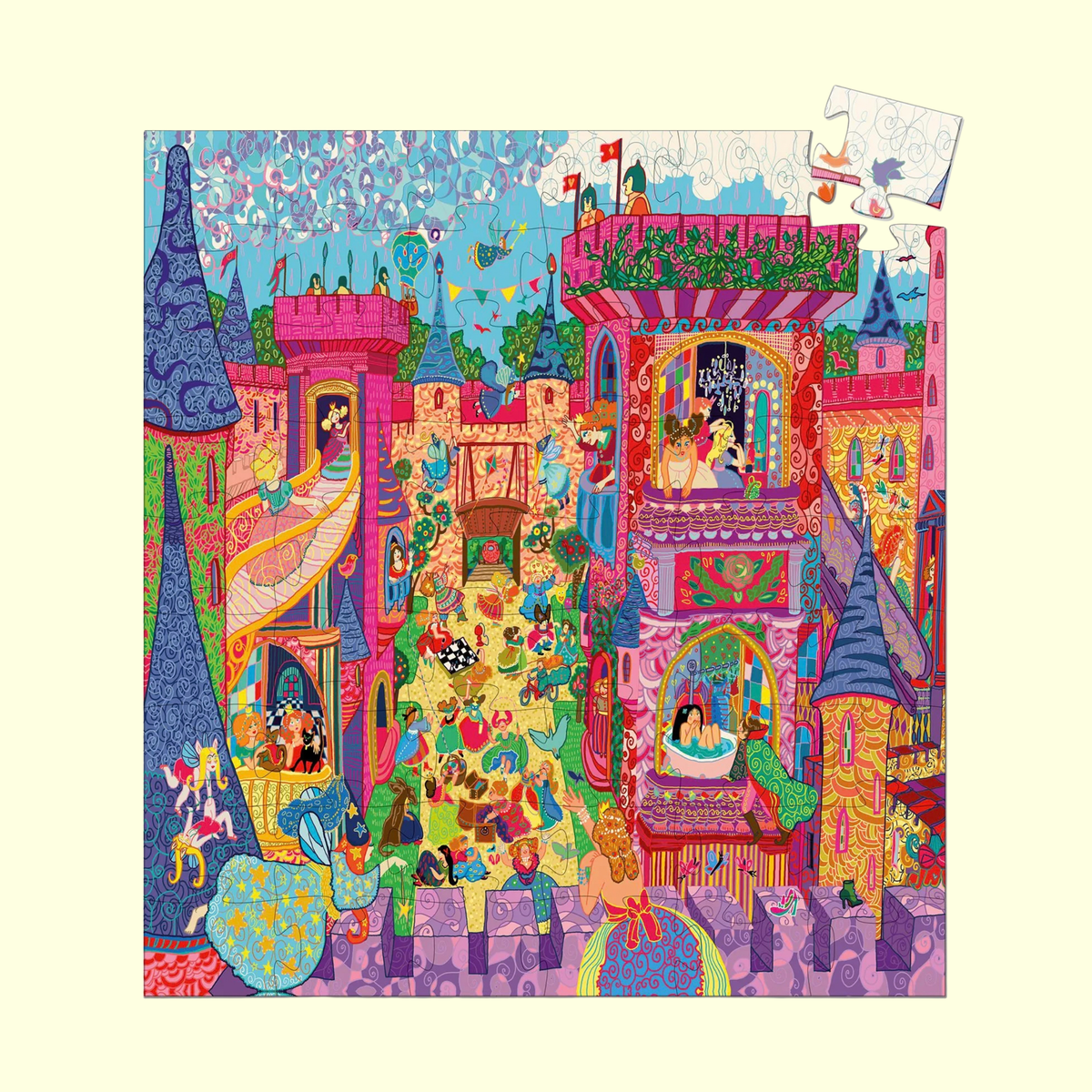 Djeco Fairy Castle 54 Piece Jigsaw Puzzle
