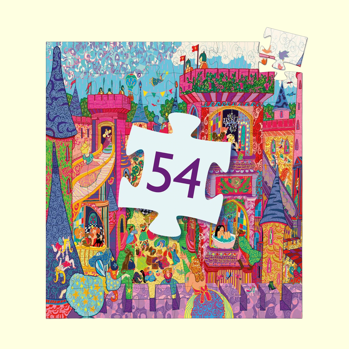 Djeco Fairy Castle 54 Piece Jigsaw Puzzle