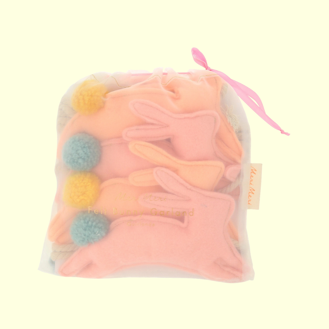 Meri Meri Felt Bunny Garland