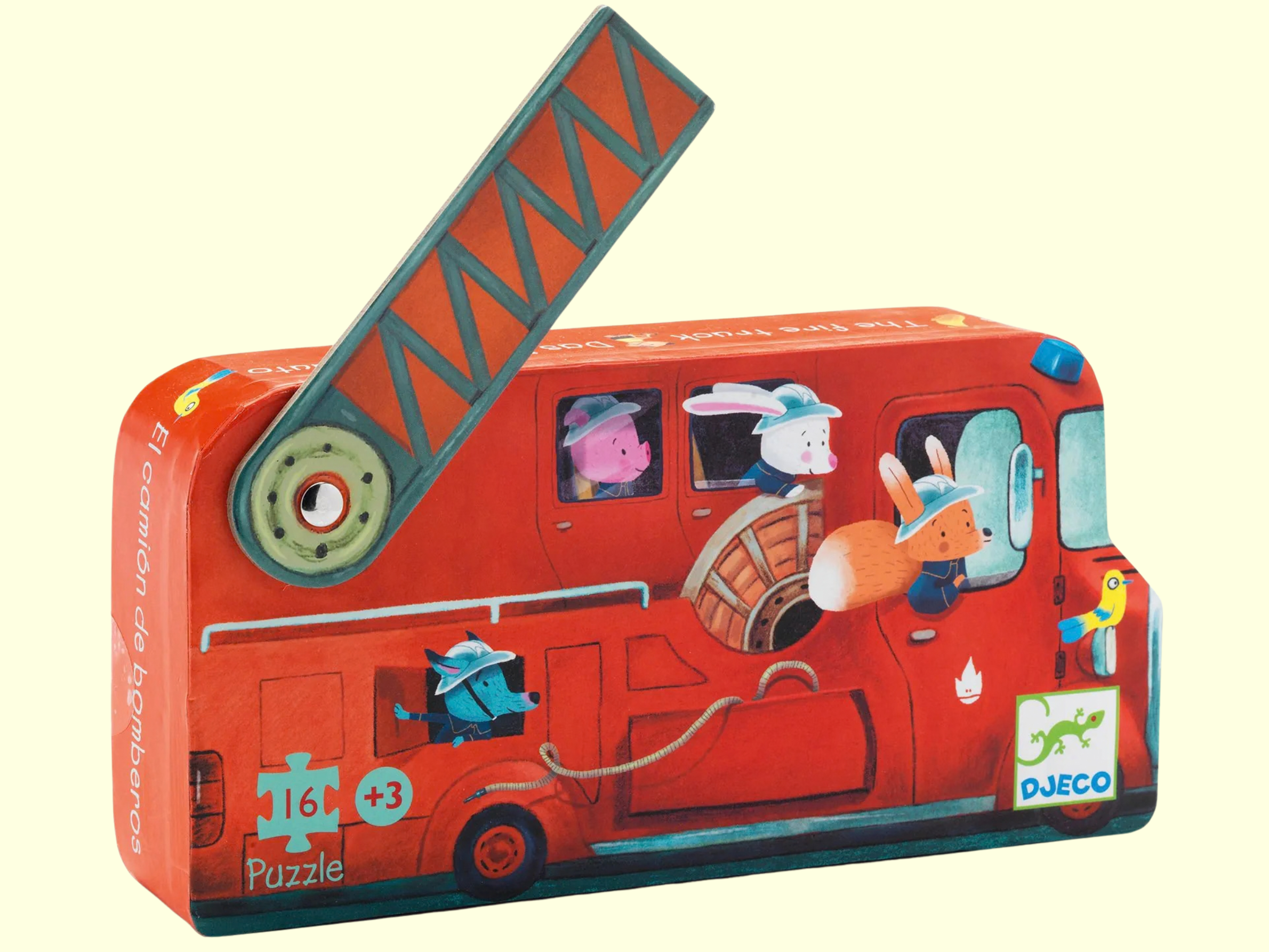 Djeco The Fire Engine 16 Piece Puzzle