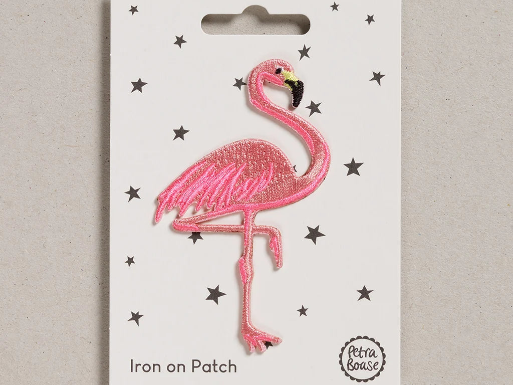 Iron On Patch - Flamingo