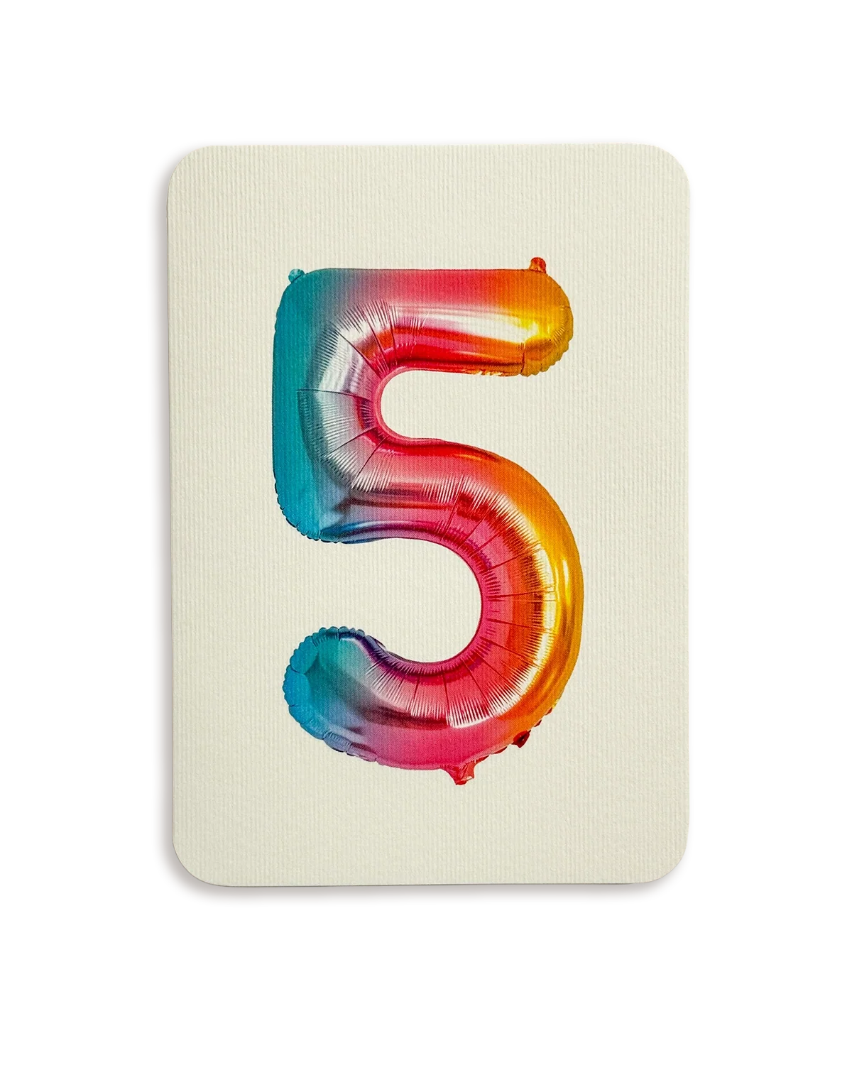 Birthday Balloon Greeting Card