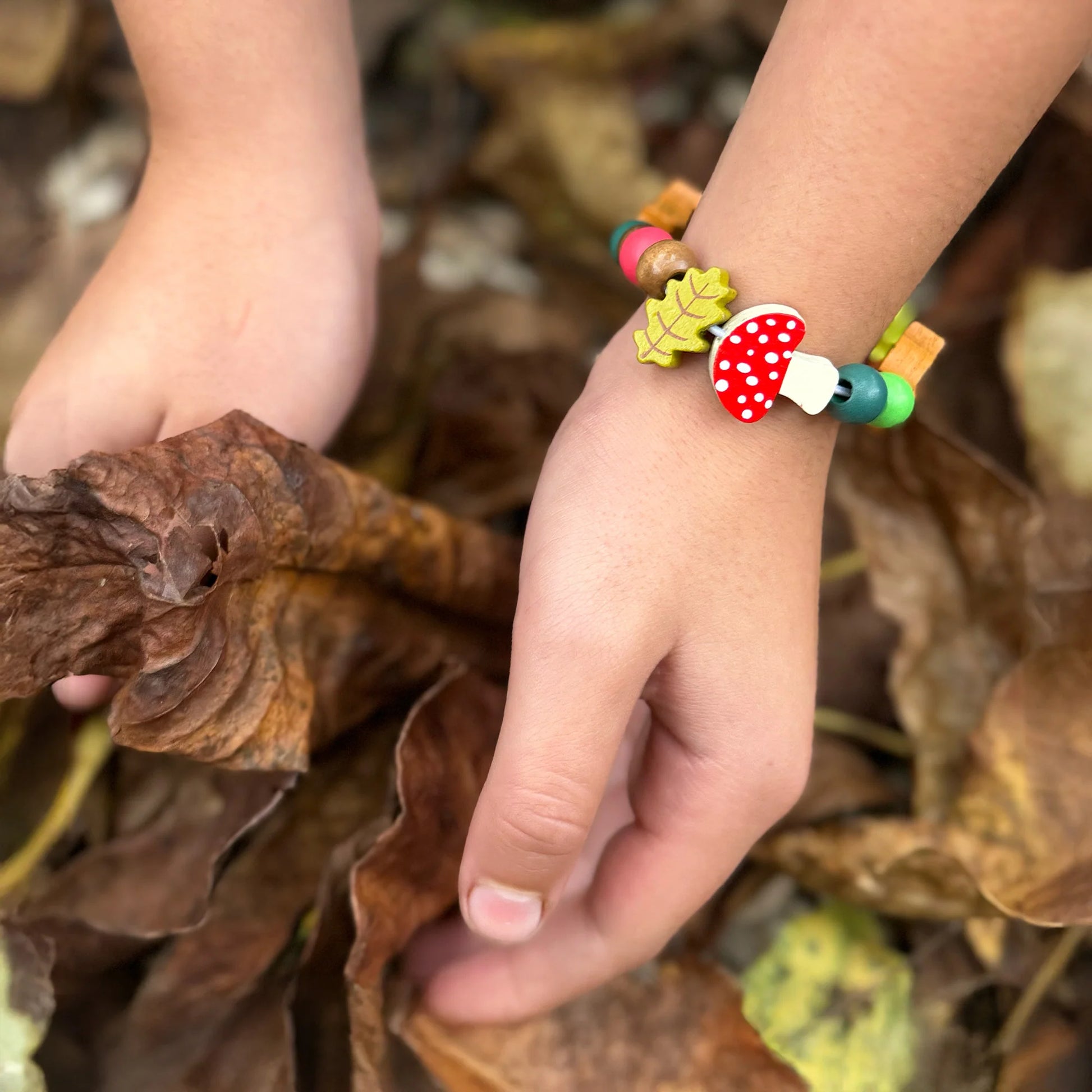 Cotton Twist Forest Bracelet Bead Kit