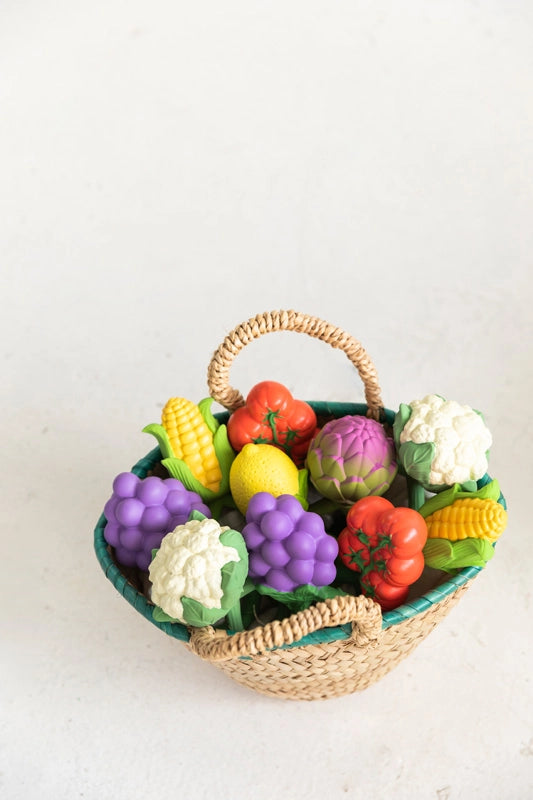 Oli & Carol Corn Rattle Teether Toy