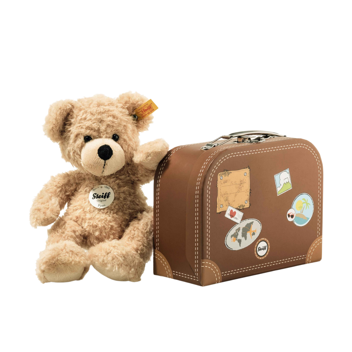 Steiff Fynn Teddy Bear with Suitcase