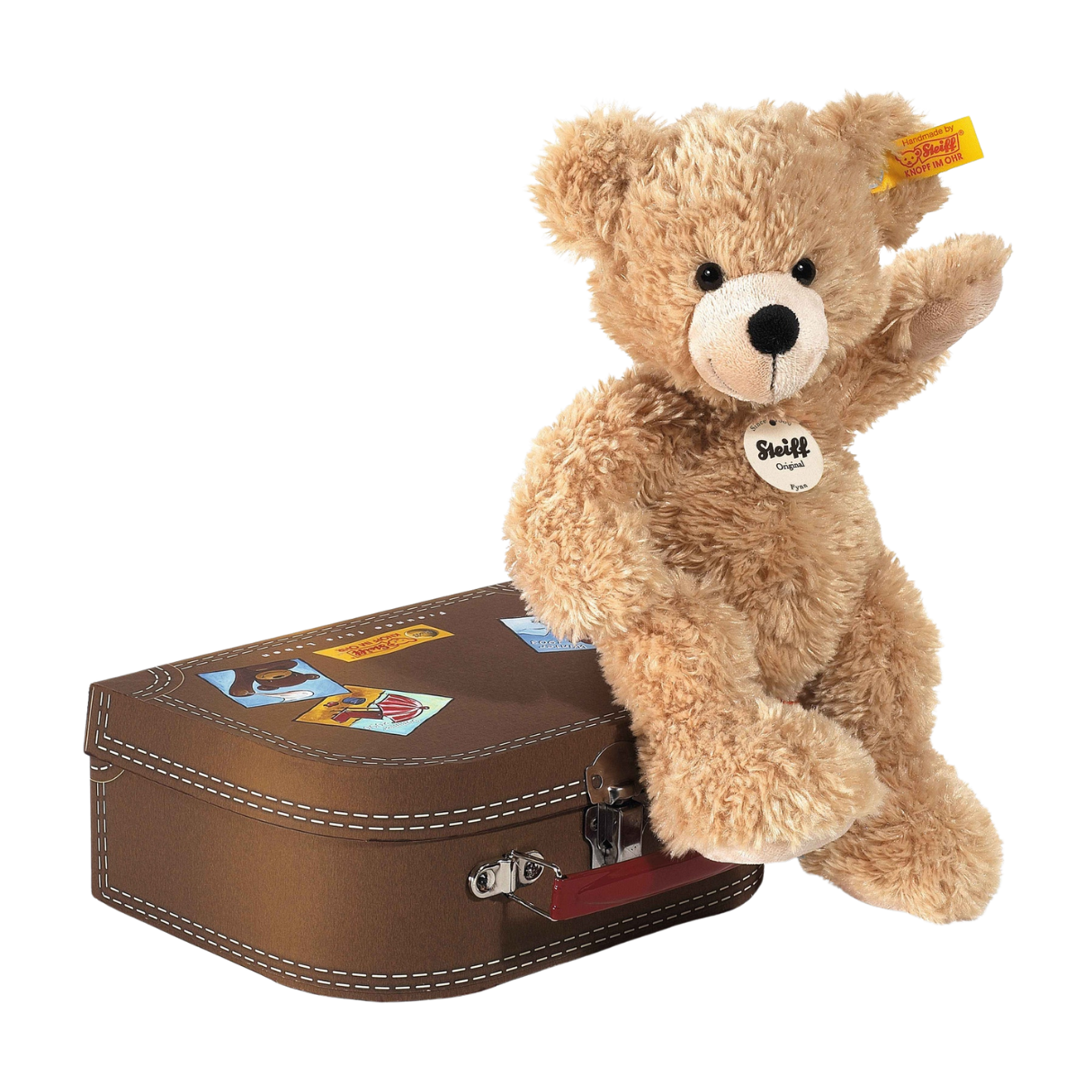 Steiff Fynn Teddy Bear with Suitcase