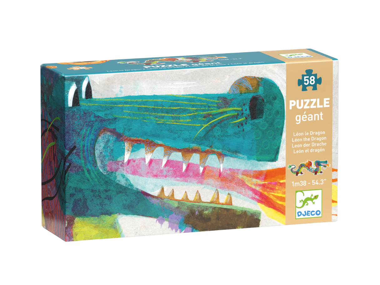 Djeco Giant Puzzle Leon The Dragon