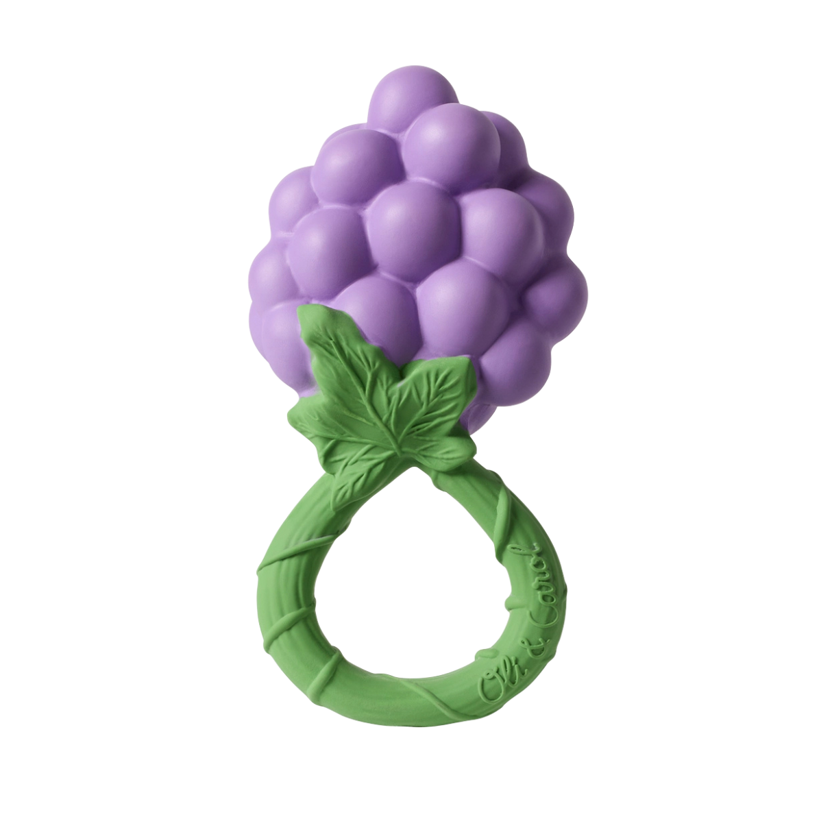 Oli & Carol Grape Rattle Teether Toy