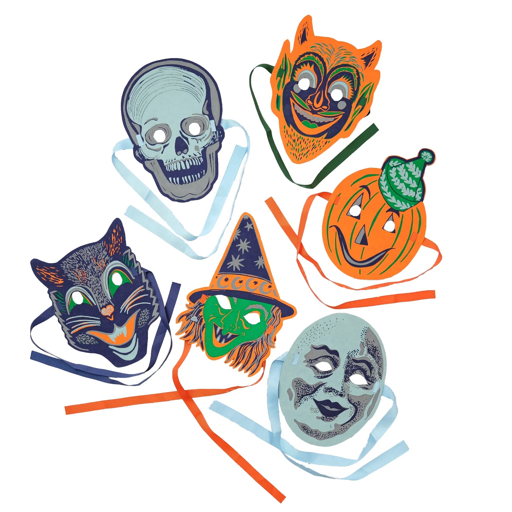 East End Press Halloween Fancy Dress Masks