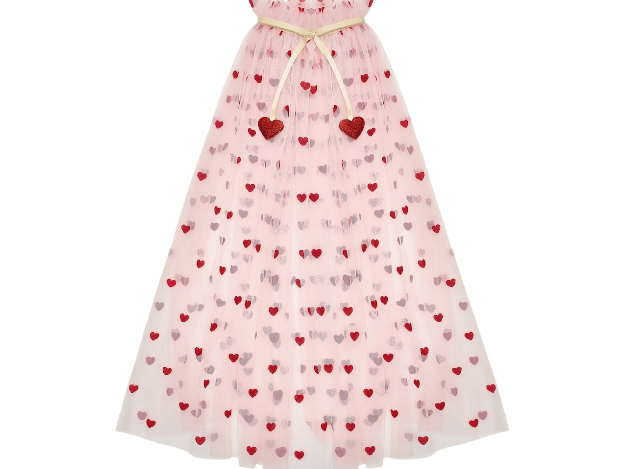 Mimi & Lula Heart Print Cape