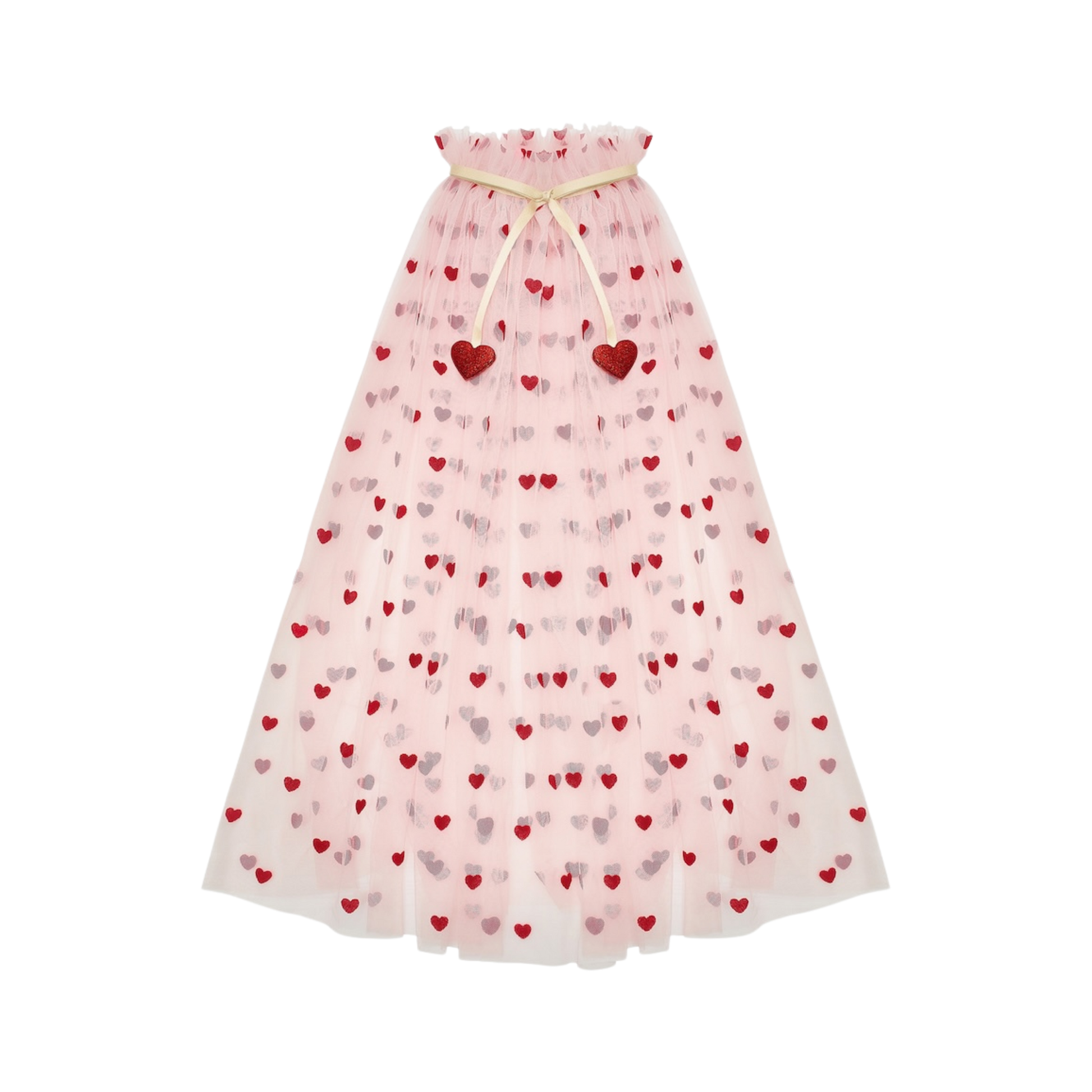 Mimi & Lula Heart Print Cape