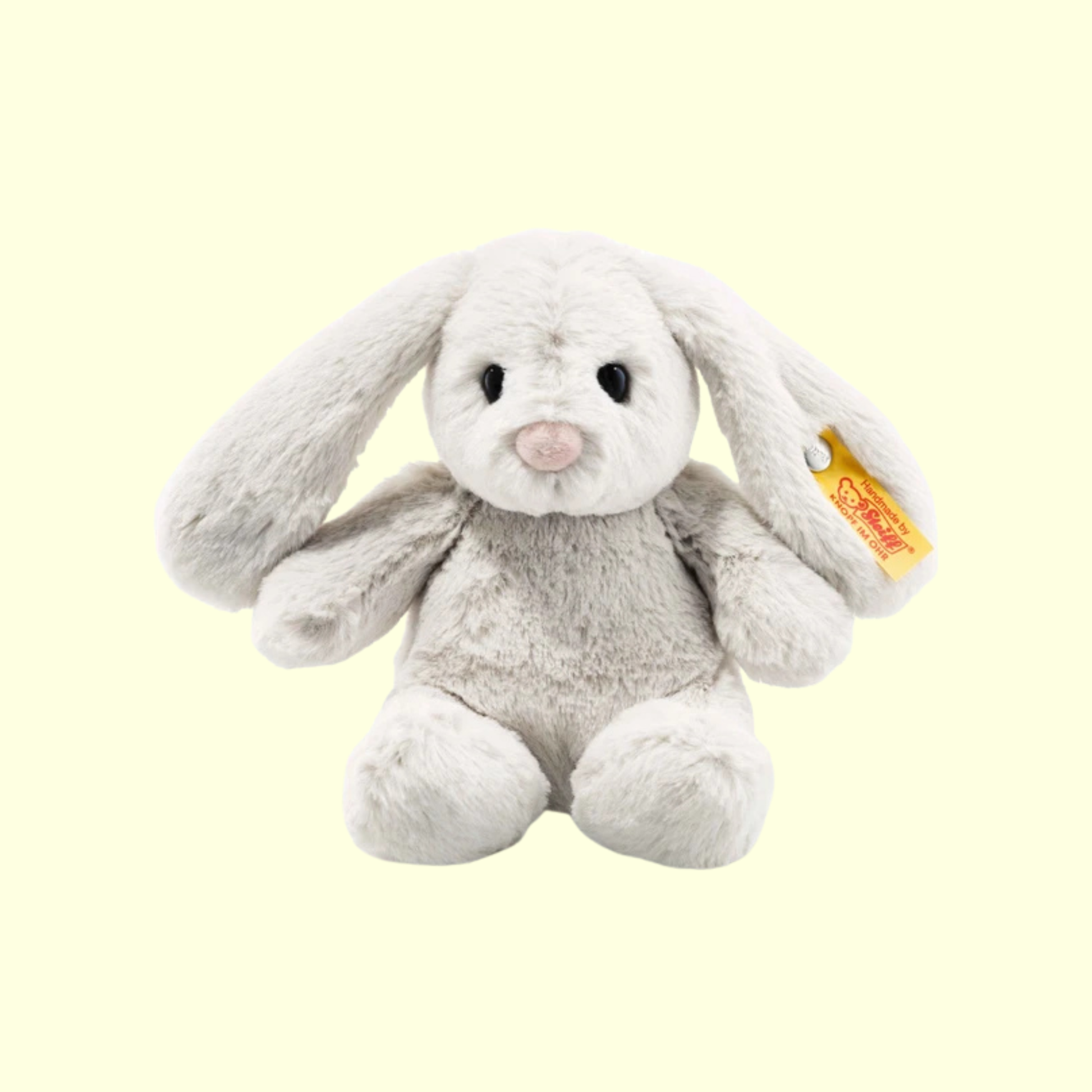 Steiff Hoppie Rabbit 18cm, Light Grey