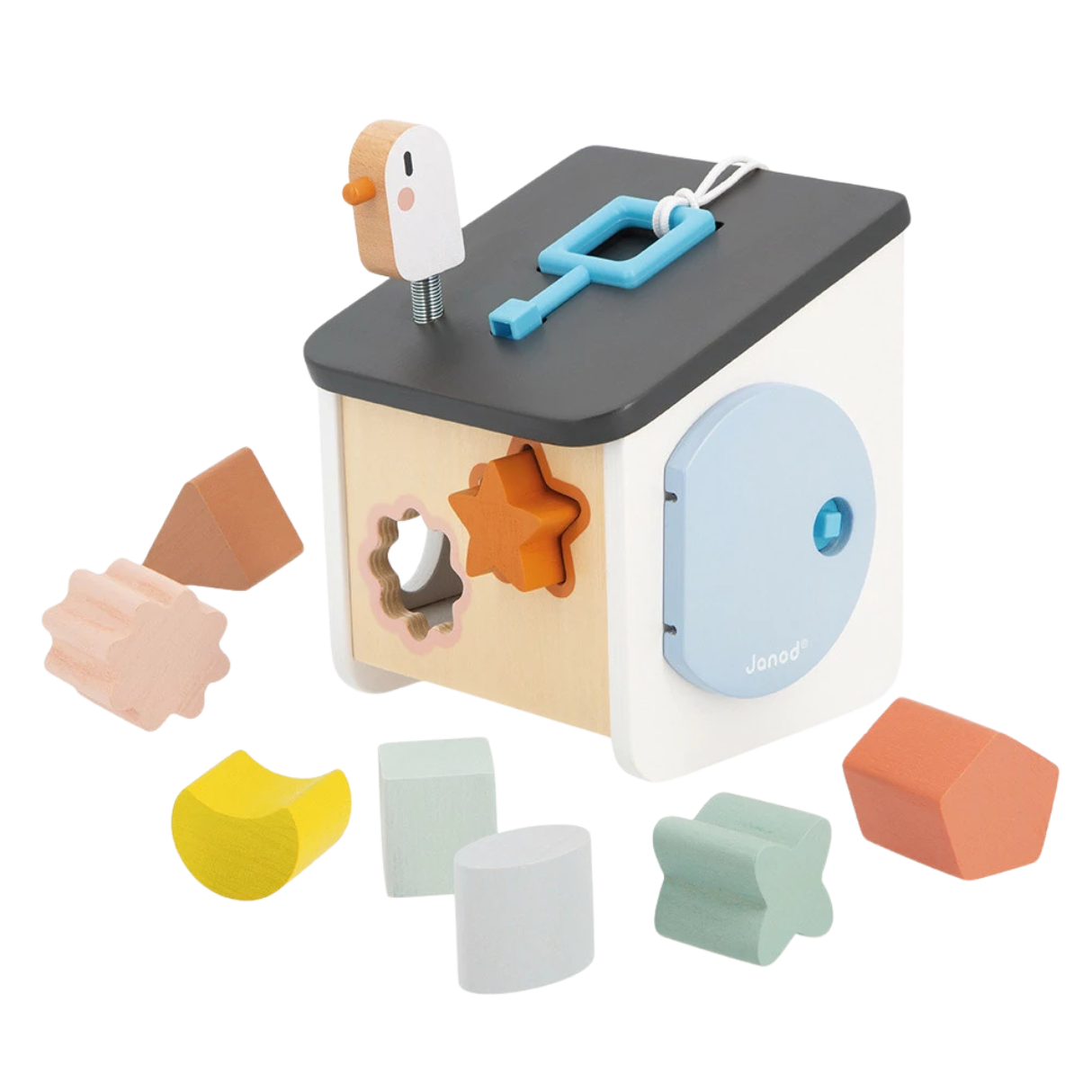 Janod House of Birds Shape Sorter