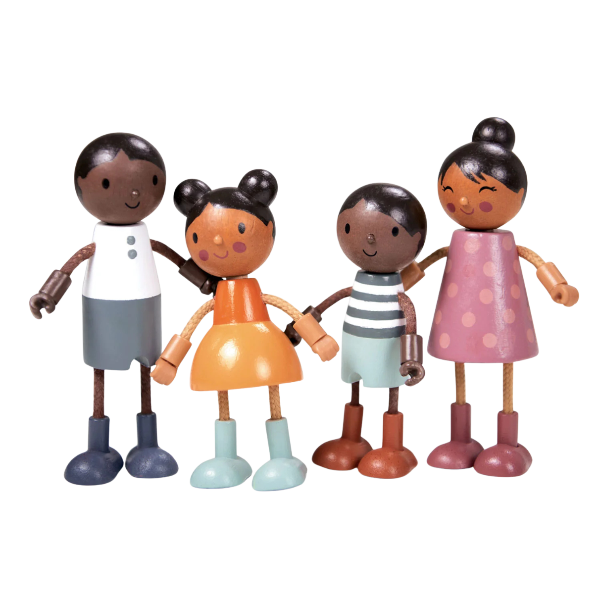 Tender Leaf Hummingbird Doll Family