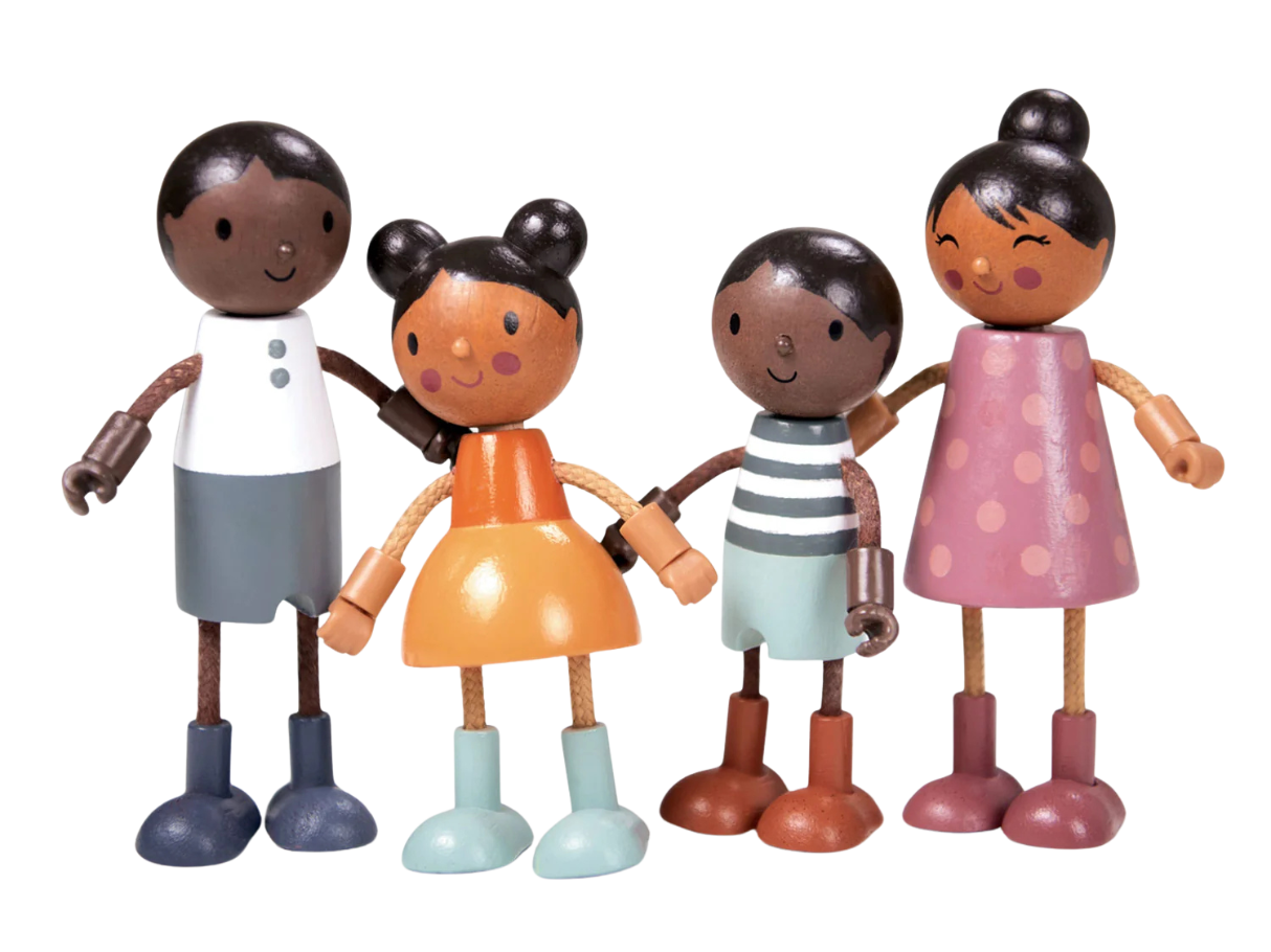 Tender Leaf Hummingbird Doll Family