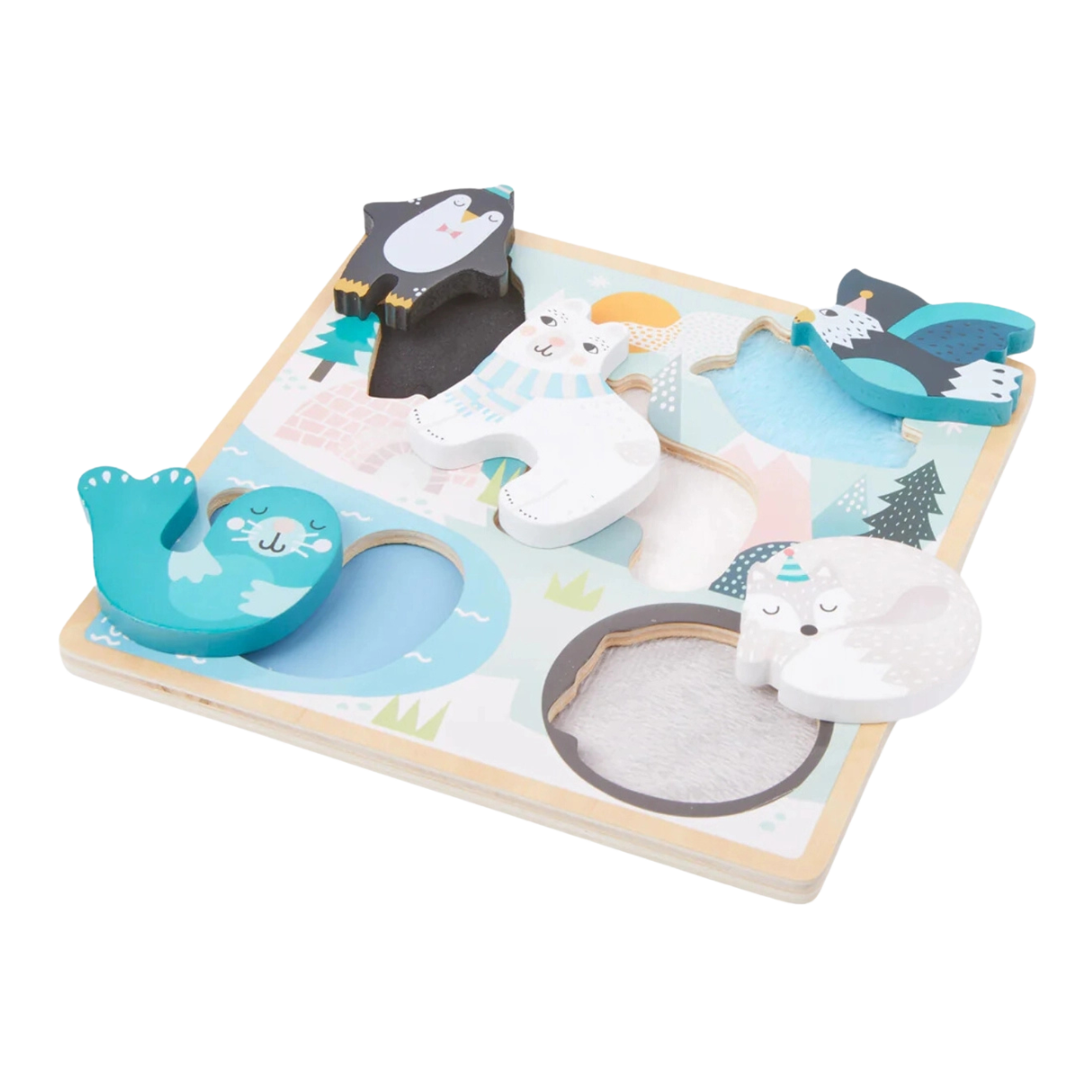 Vilac Iceland Touch n Feel Puzzle