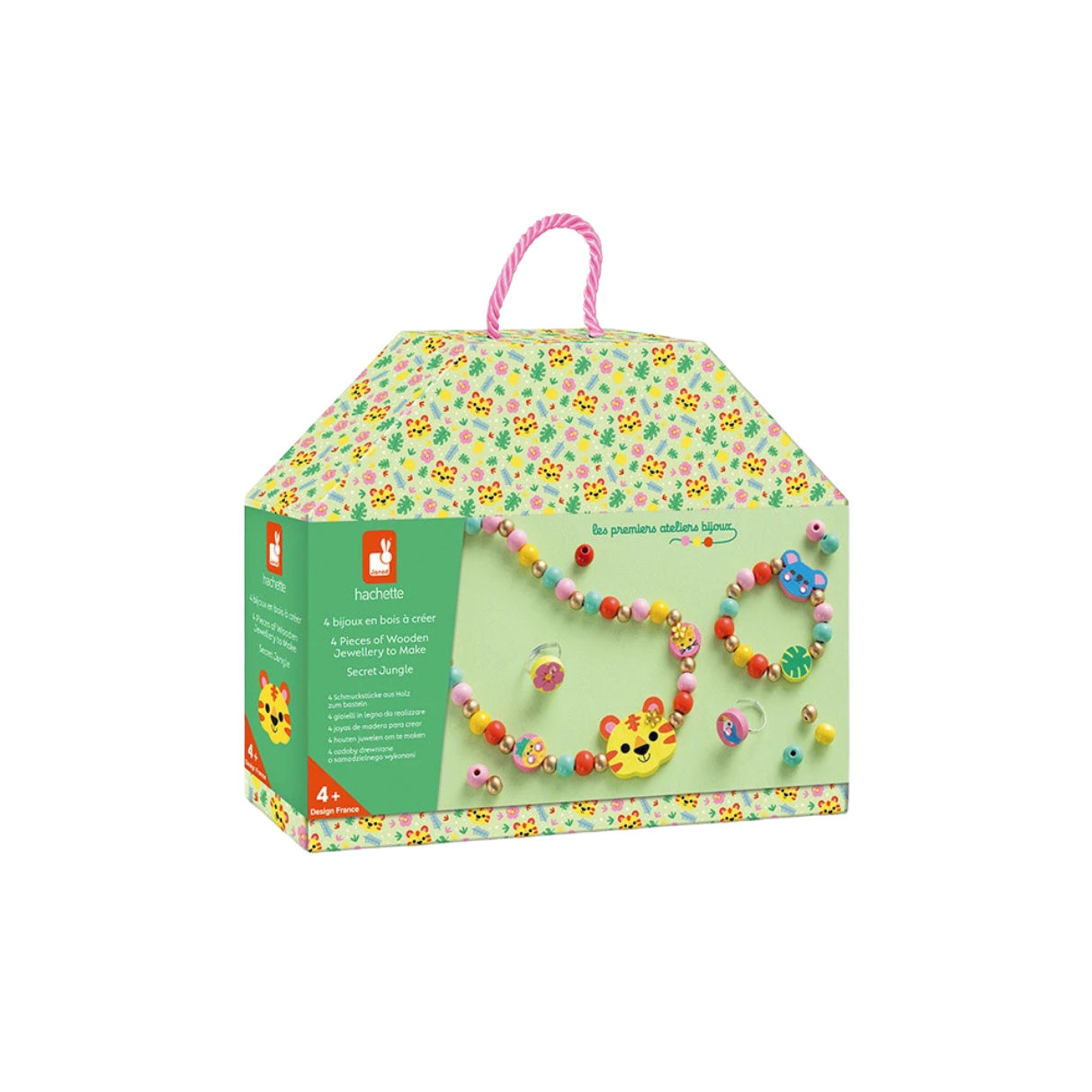 Janod Wooden Jewellery Kit - Secret Jungle