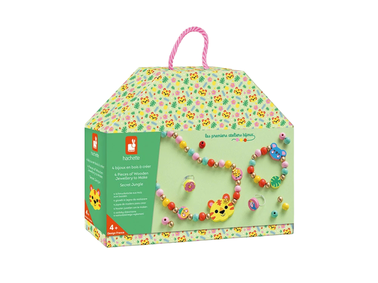 Janod Wooden Jewellery Kit - Secret Jungle